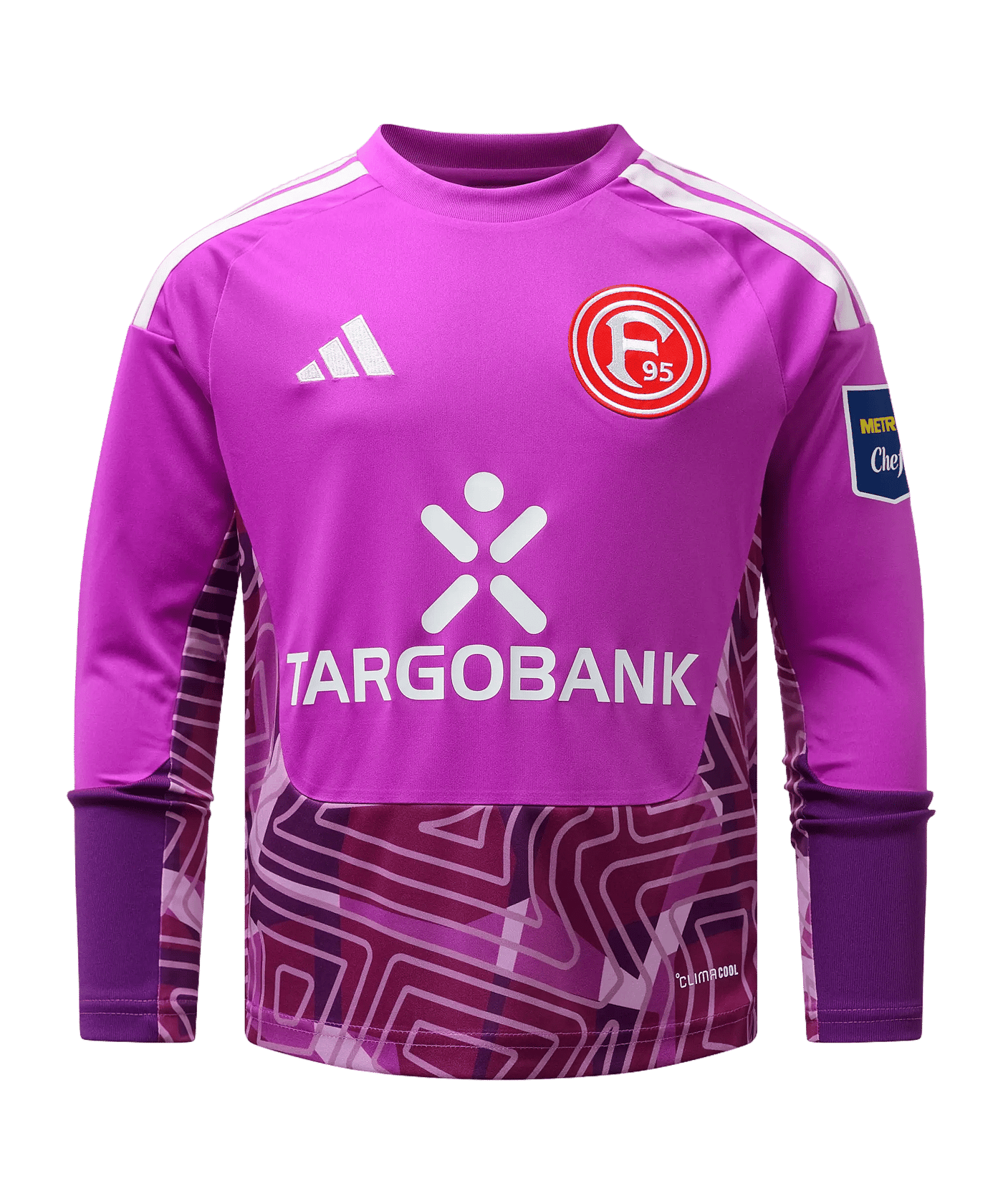 adidas Fortuna Düsseldorf Torwarttrikot 2026/2027 Kids Lila - lila