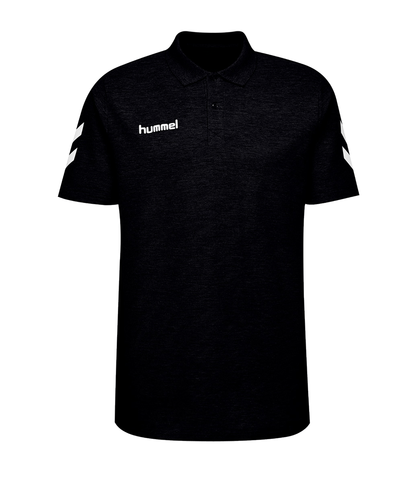 Hummel Cotton Poloshirt Kids F2001 | schwarz - schwarz