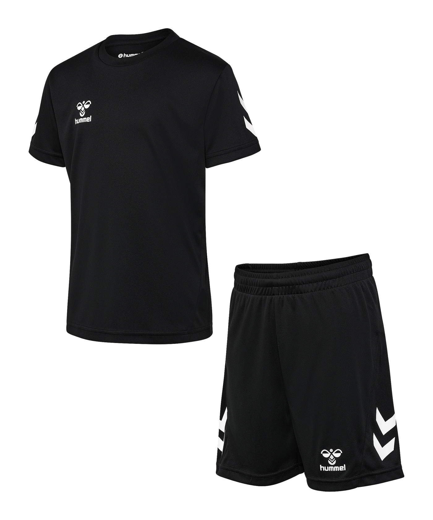 Hummel Trikot Set Kids Schwarz F2001 - schwarz