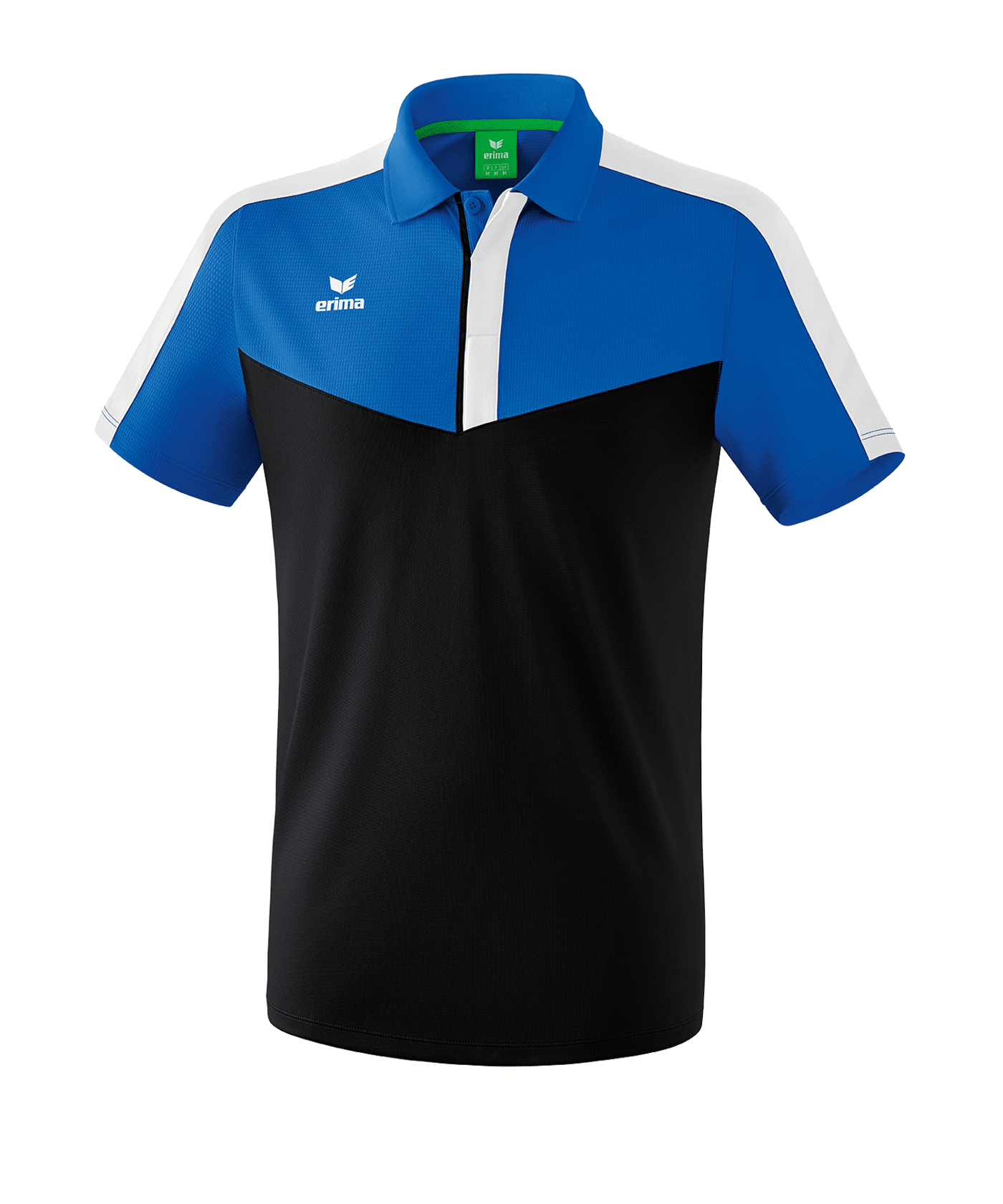 Erima Squad Poloshirt | Blau Schwarz - blau