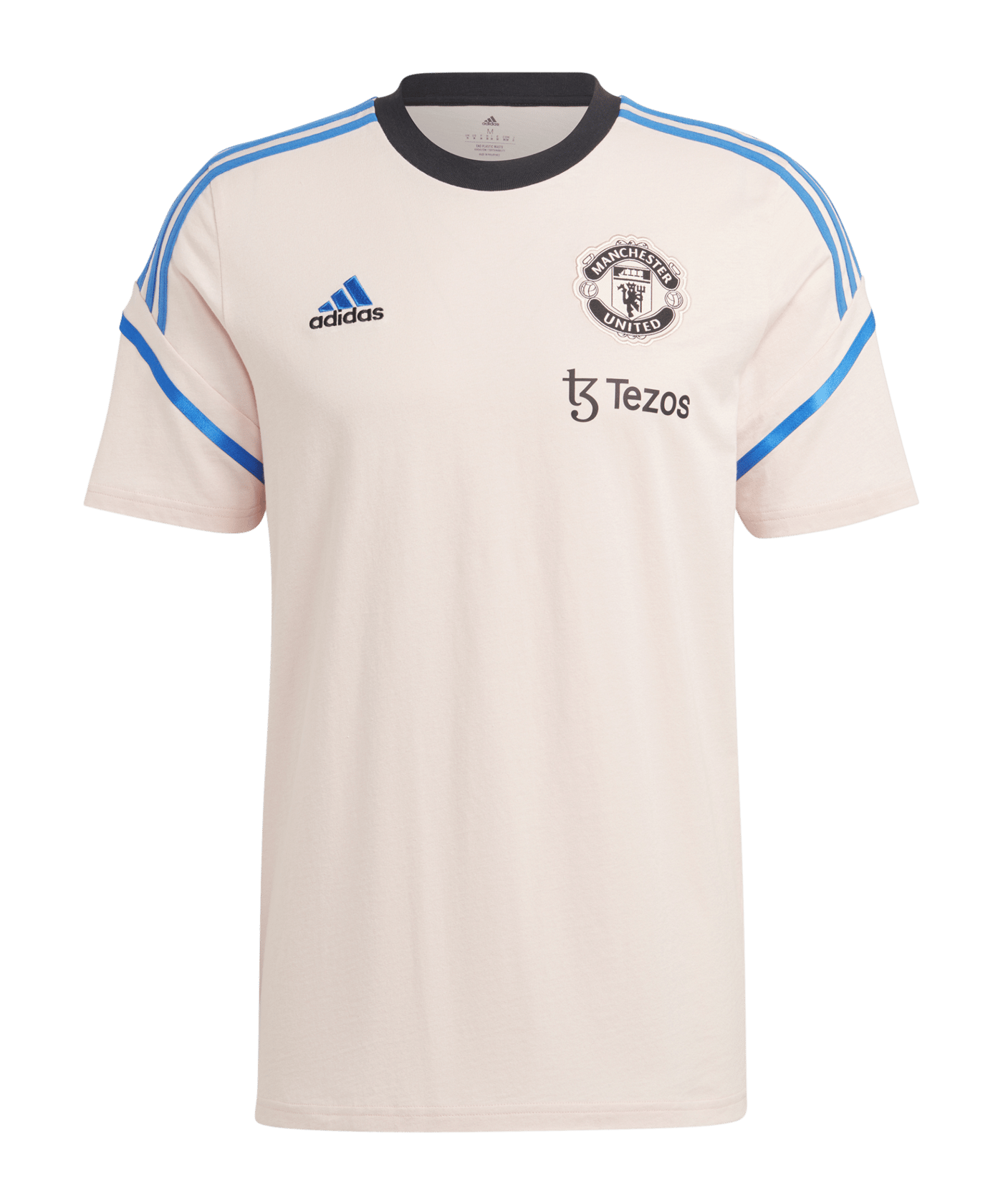 adidas Manchester United T-Shirt Rosa Blau - pink