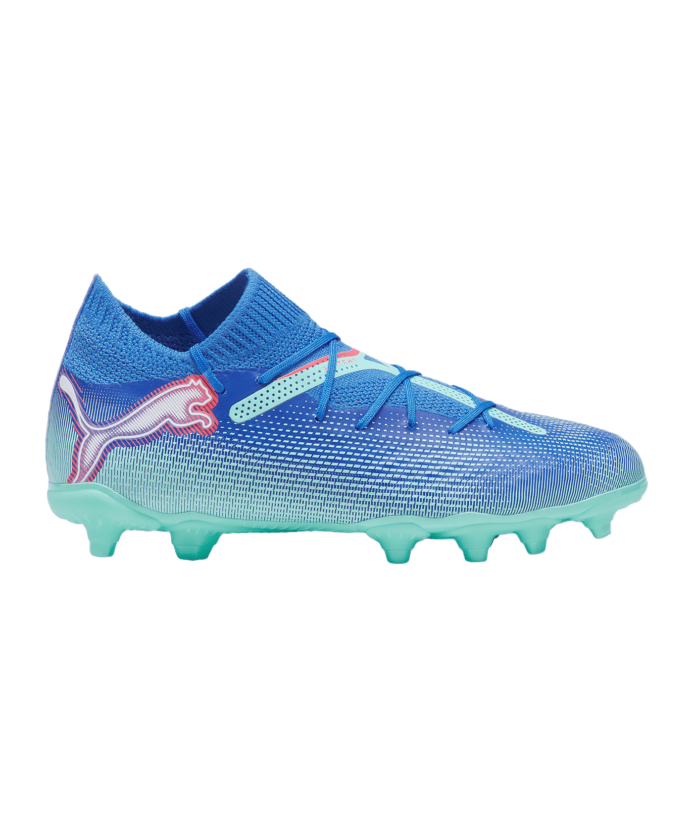 PUMA FUTURE 7 Pro FG/AG Formula Jr Kids Blau Weiss F01 - blau