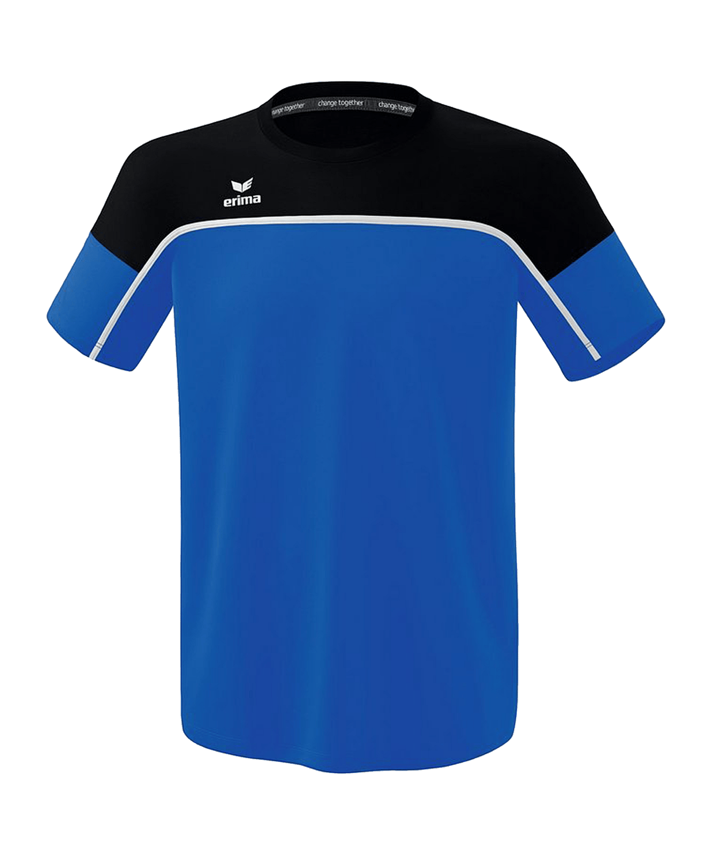 Erima Change by T-Shirt Kids Blau Schwarz - blau