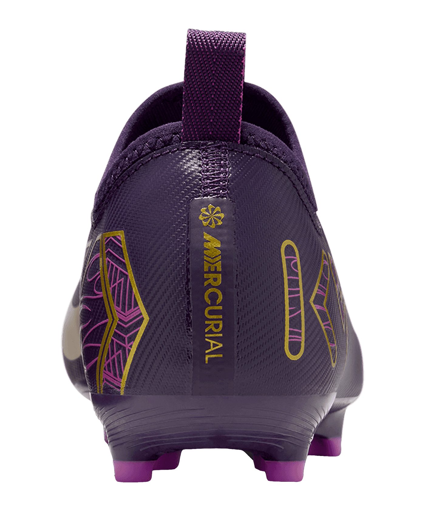 Nike Jr Air Zoom Mercurial Vapor XVI Academy FG/MG Kylian Mbappe Signature Kids Lila F500 - lila