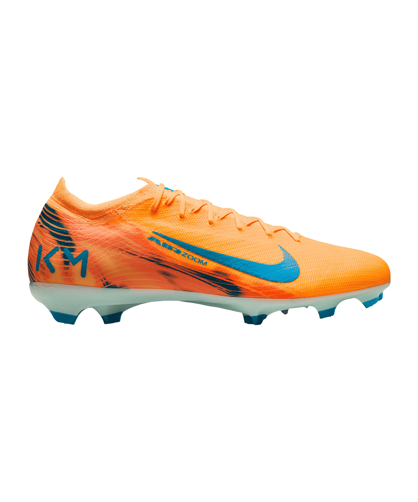 Nike Air Zoom Mercurial Vapor XVI Pro FG Kylian Mbappe Signature Orange F801 - orange