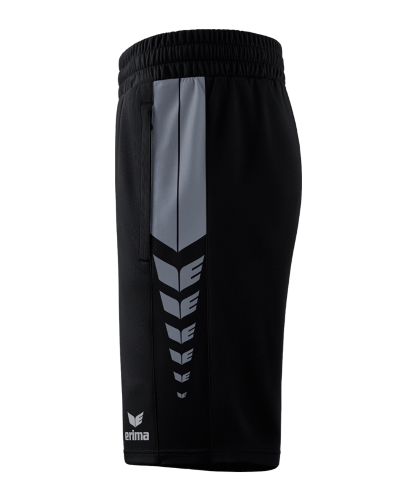 Erima SIX WINGS Short Schwarz Grau - schwarz
