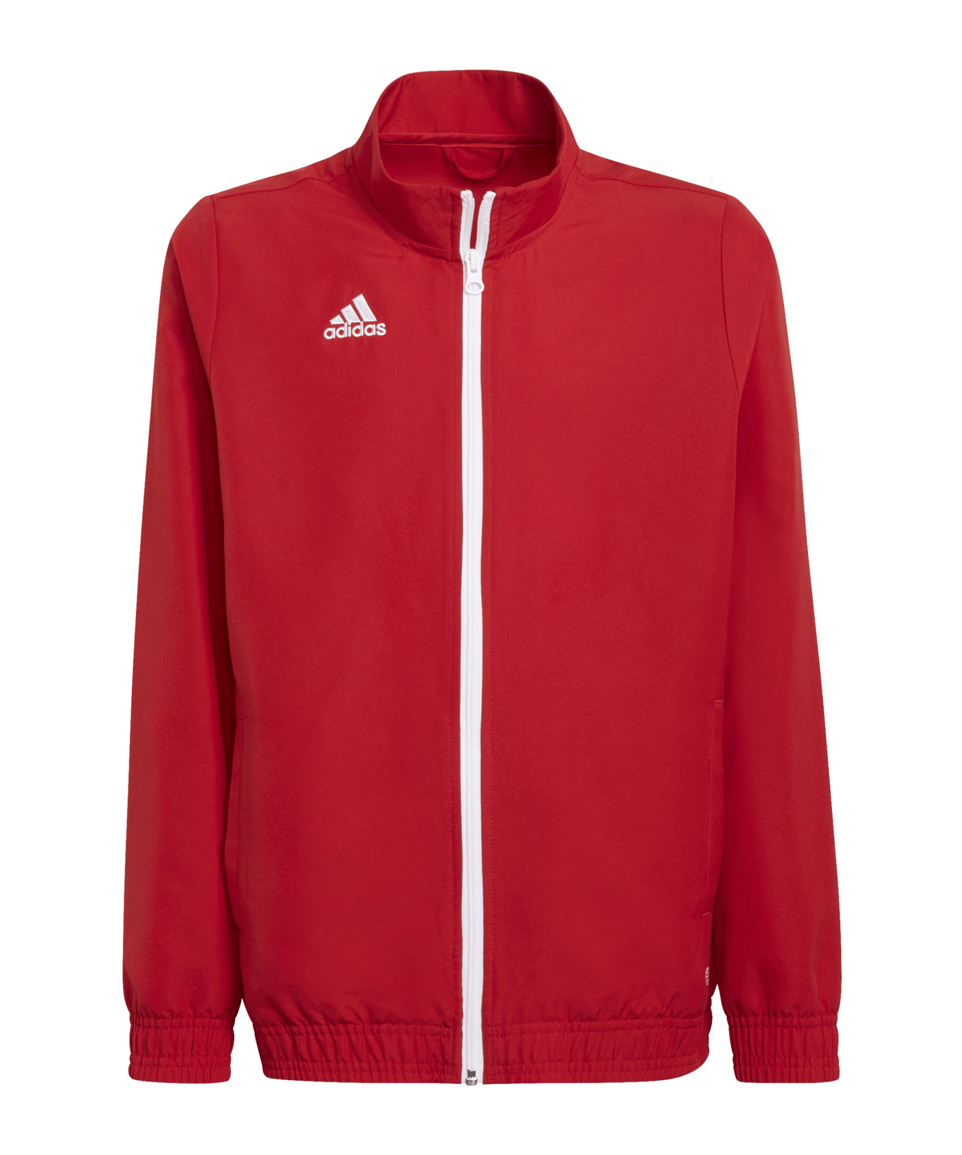 adidas Entrada 22 Präsentationsjacke Kids Rot - rot