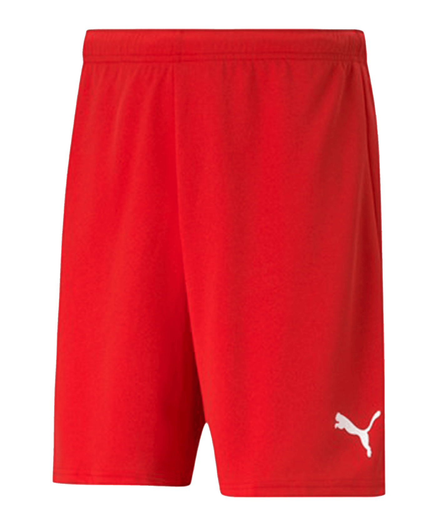 PUMA teamRISE Short Rot Weiss F01 - rot