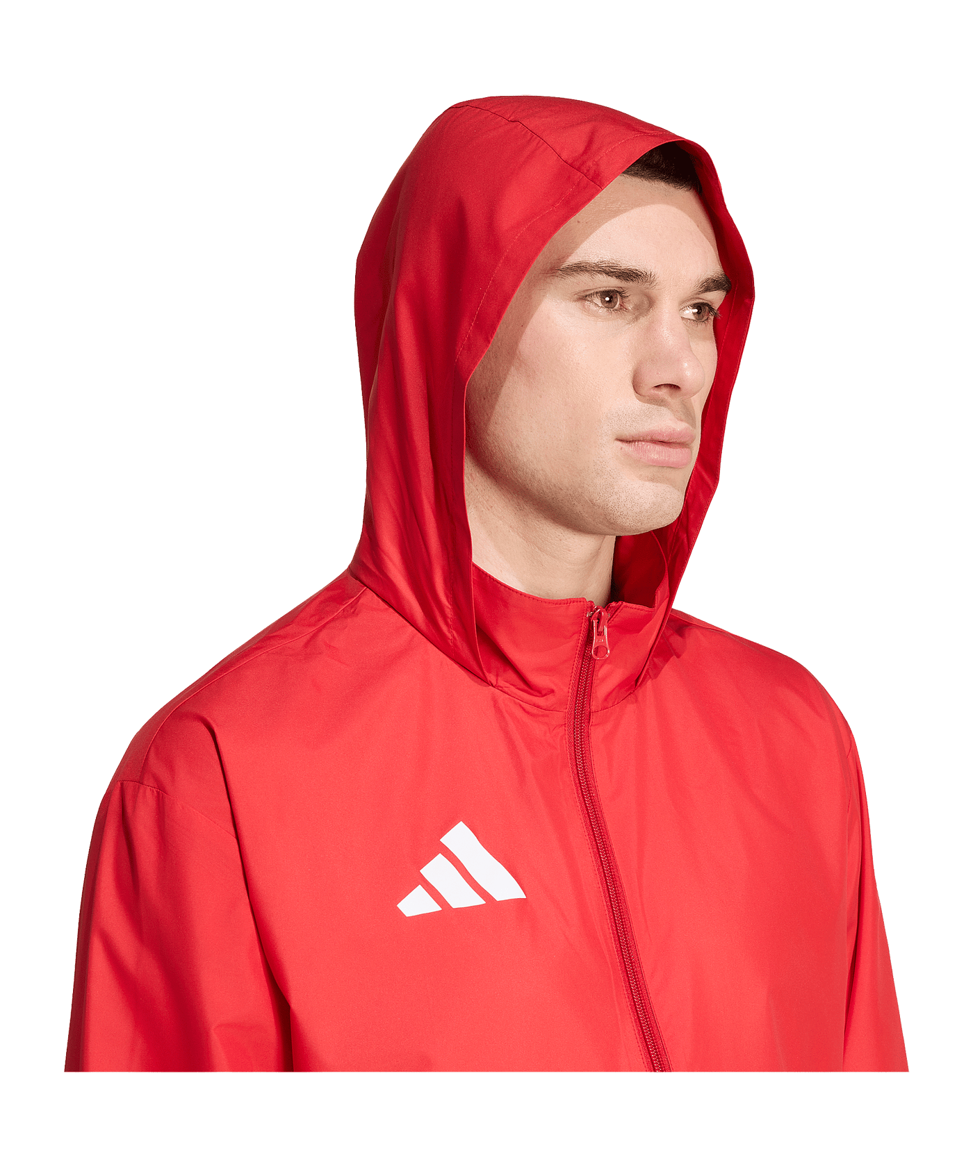 adidas Entrada 26 Regenjacke Rot - rot