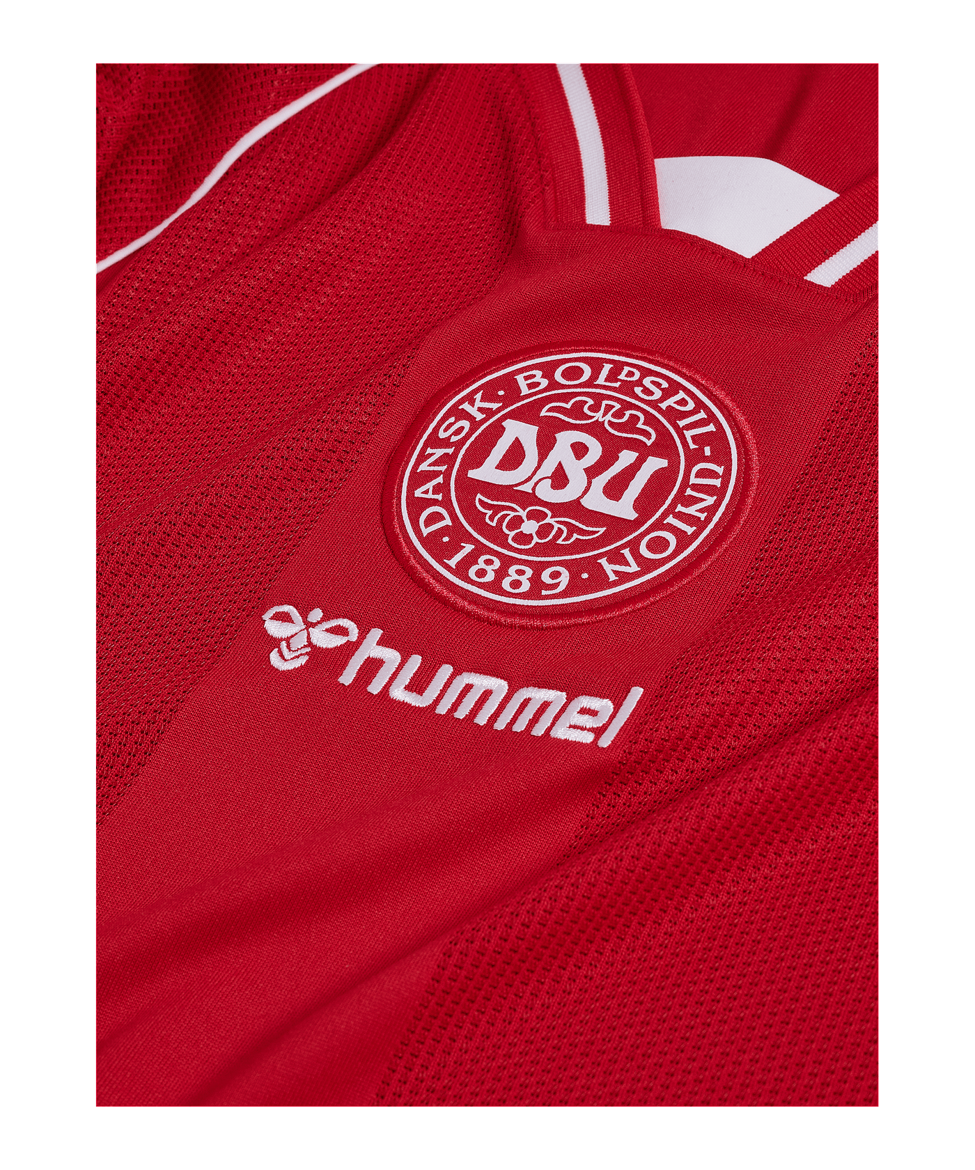 hummel DBU Dänemark Trikot Home 2026 Rot F3365 - rot