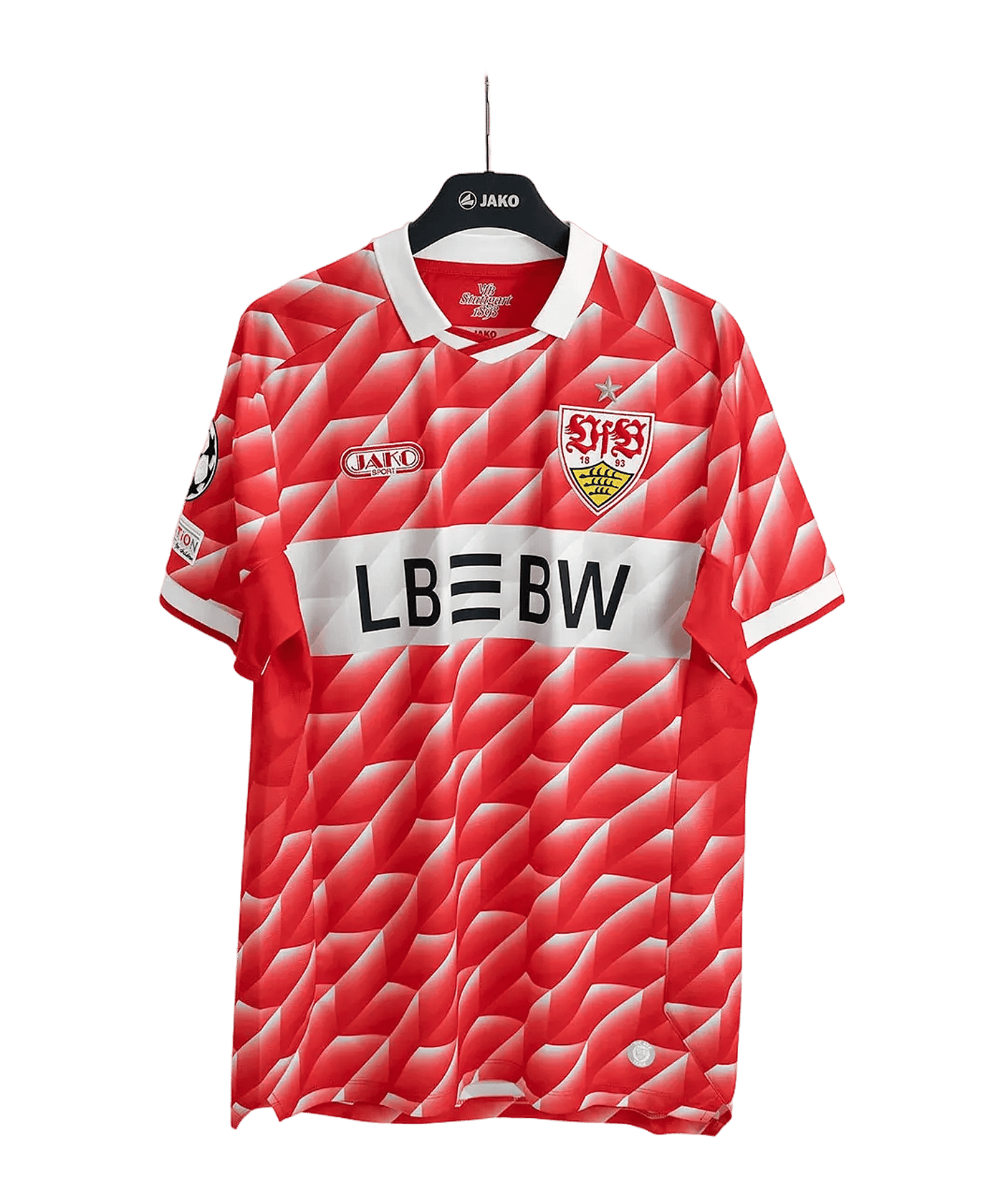 JAKO VfB Stuttgart International Trikot Away 2026/2027 Kids Rot F656 - rot