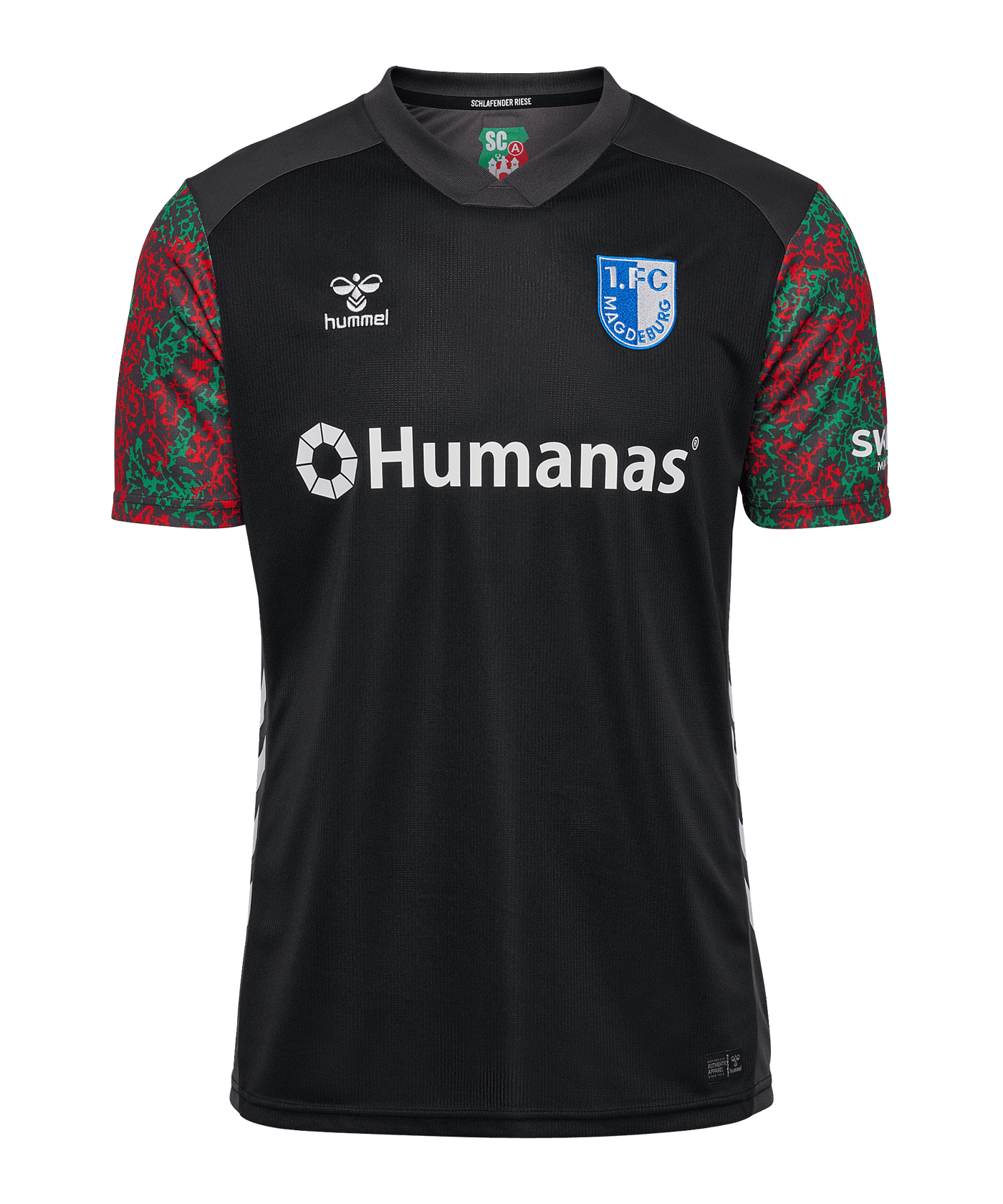 Hummel 1. FC Magdeburg Trikot 3rd 2025/2026 Schwarz F2001 - schwarz