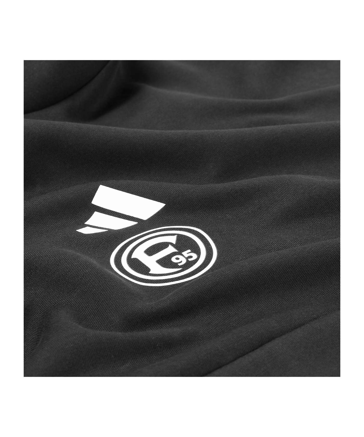 adidas Fortuna Düsseldorf Königsallee Hoody Schwarz - schwarz
