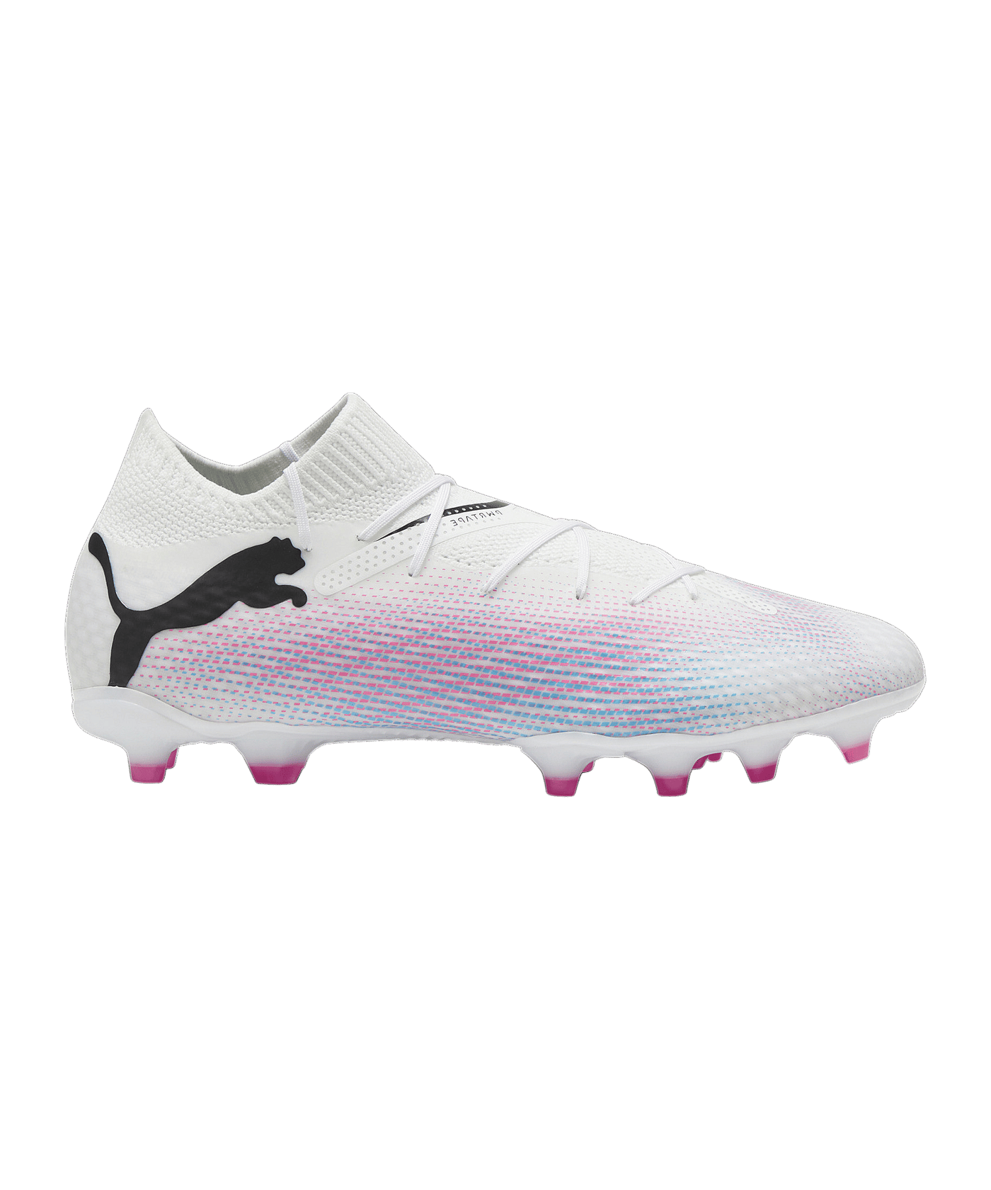 PUMA FUTURE 7 Pro FG/AG Phenomenal Jr Kids Weiss Schwarz Pink F01 - weiss