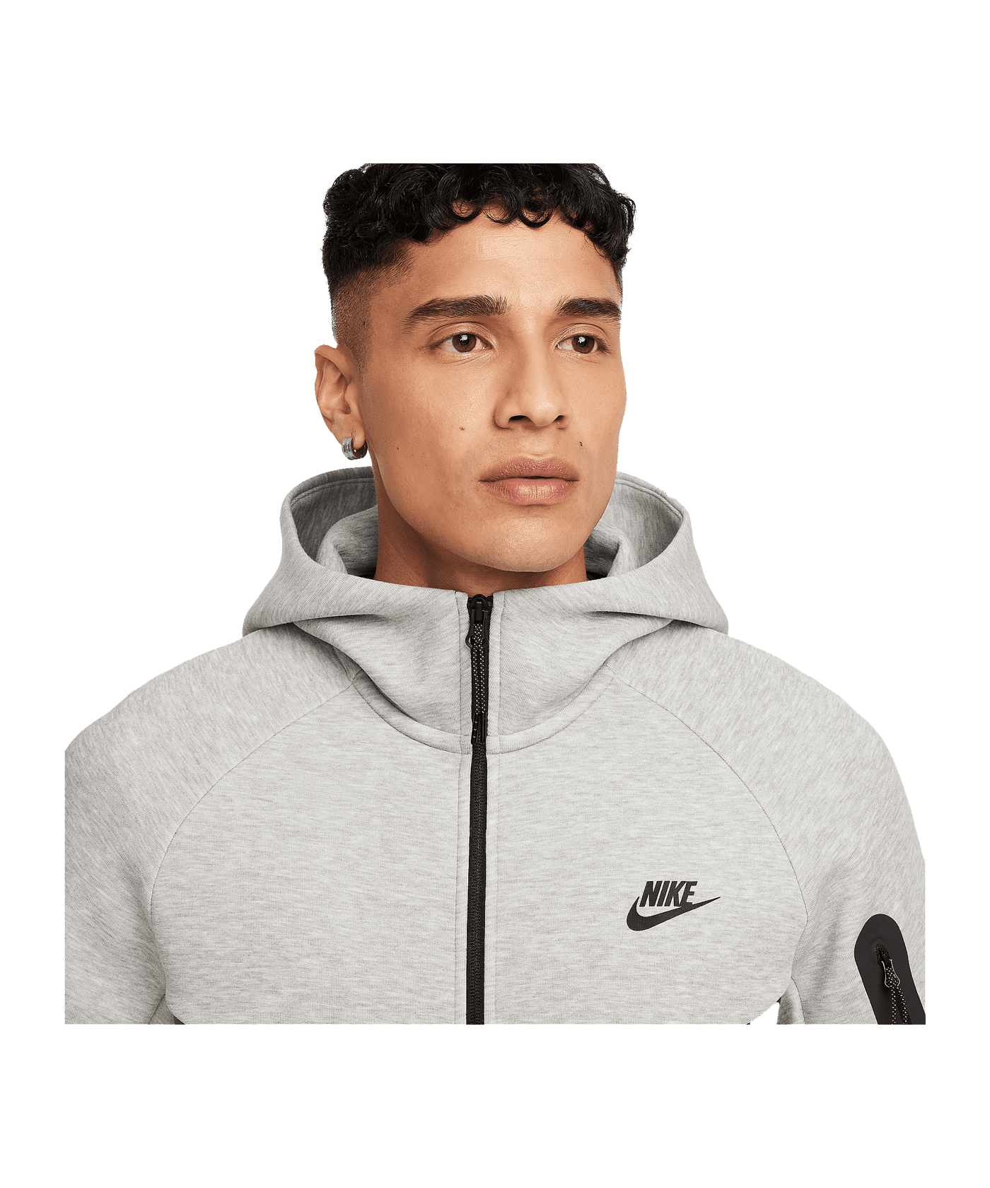 Nike Tech Fleece Hoody Grau F063 - grau