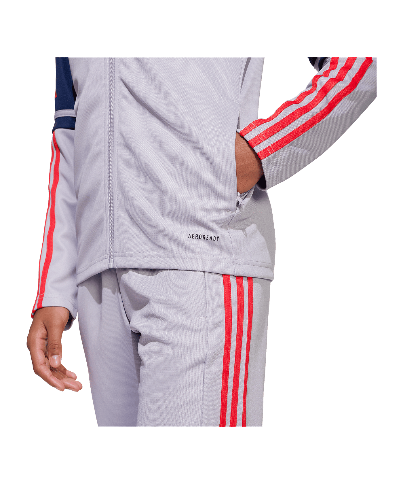 adidas Squadra 25 Trainingsjacke Kids Grau - grau