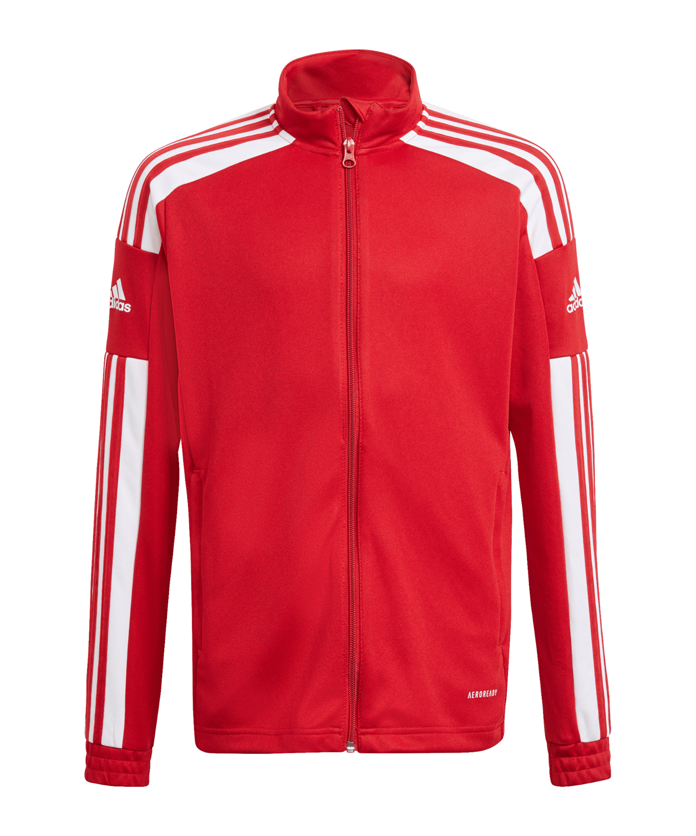 adidas Squadra 21 Trainingsjacke Kids Rot Weiss - rot