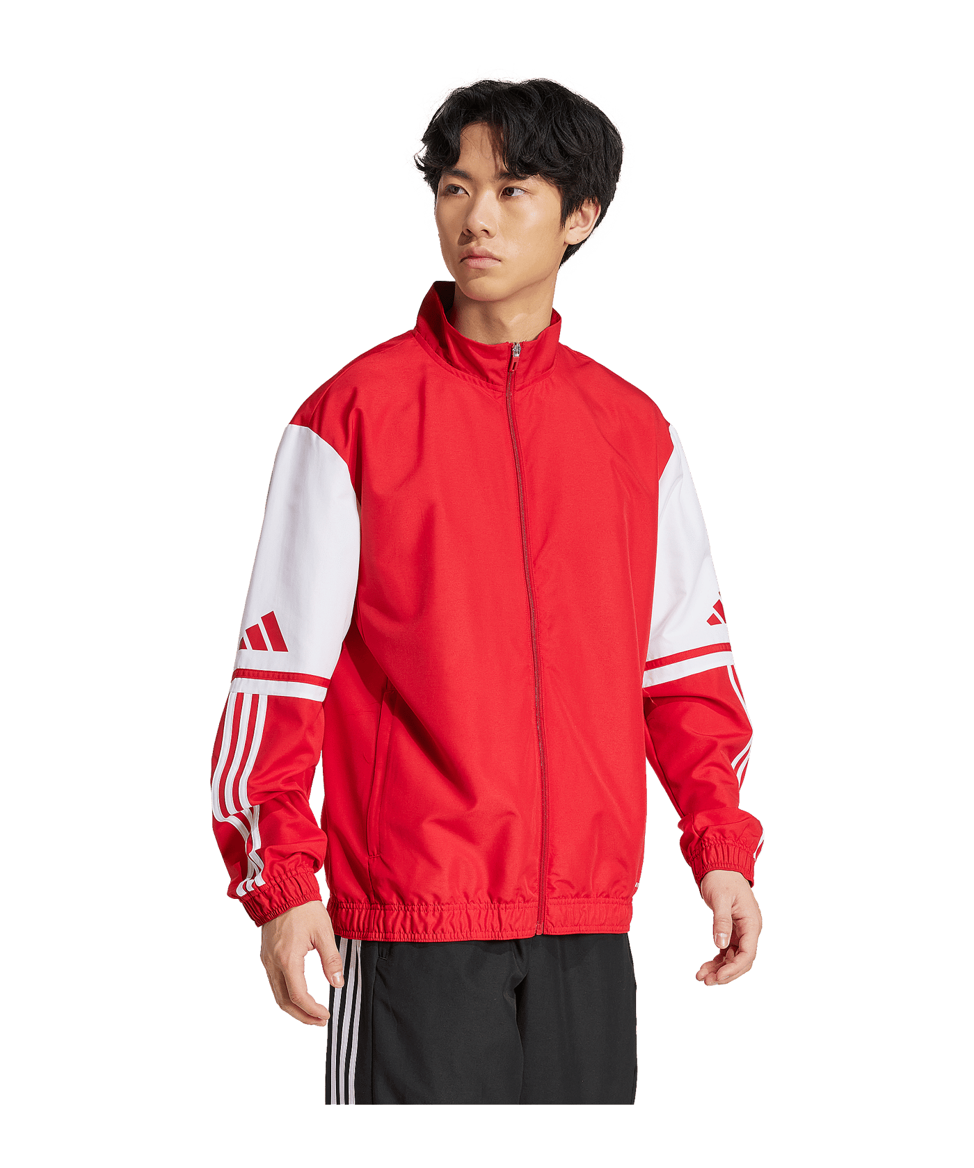 adidas Präsentationsjacke Rot - rot