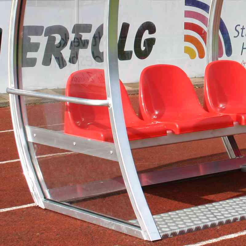 Spielerkabine Exklusiv | Sitzfarbe blau