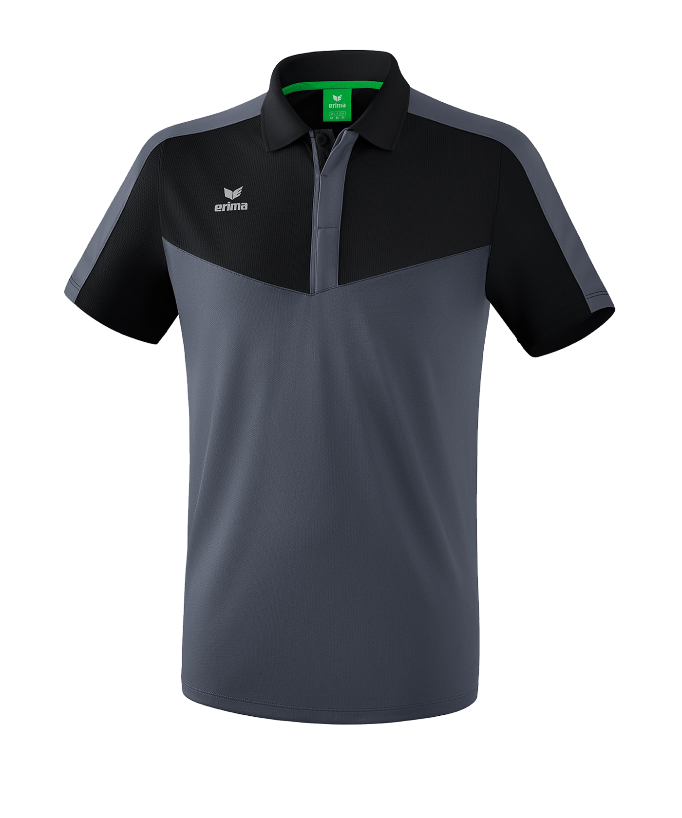 Erima Squad Poloshirt | Schwarz - schwarz