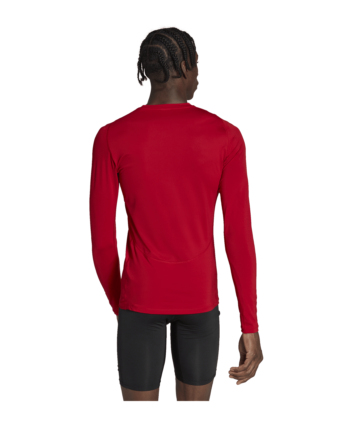 adidas Techfit Aeroready Sweatshirt Rot - rot