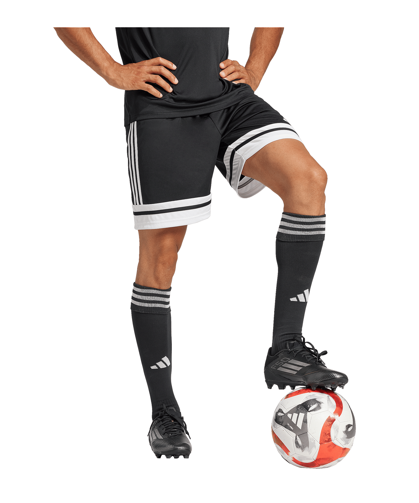 adidas Squadra 25 Short Schwarz - schwarz