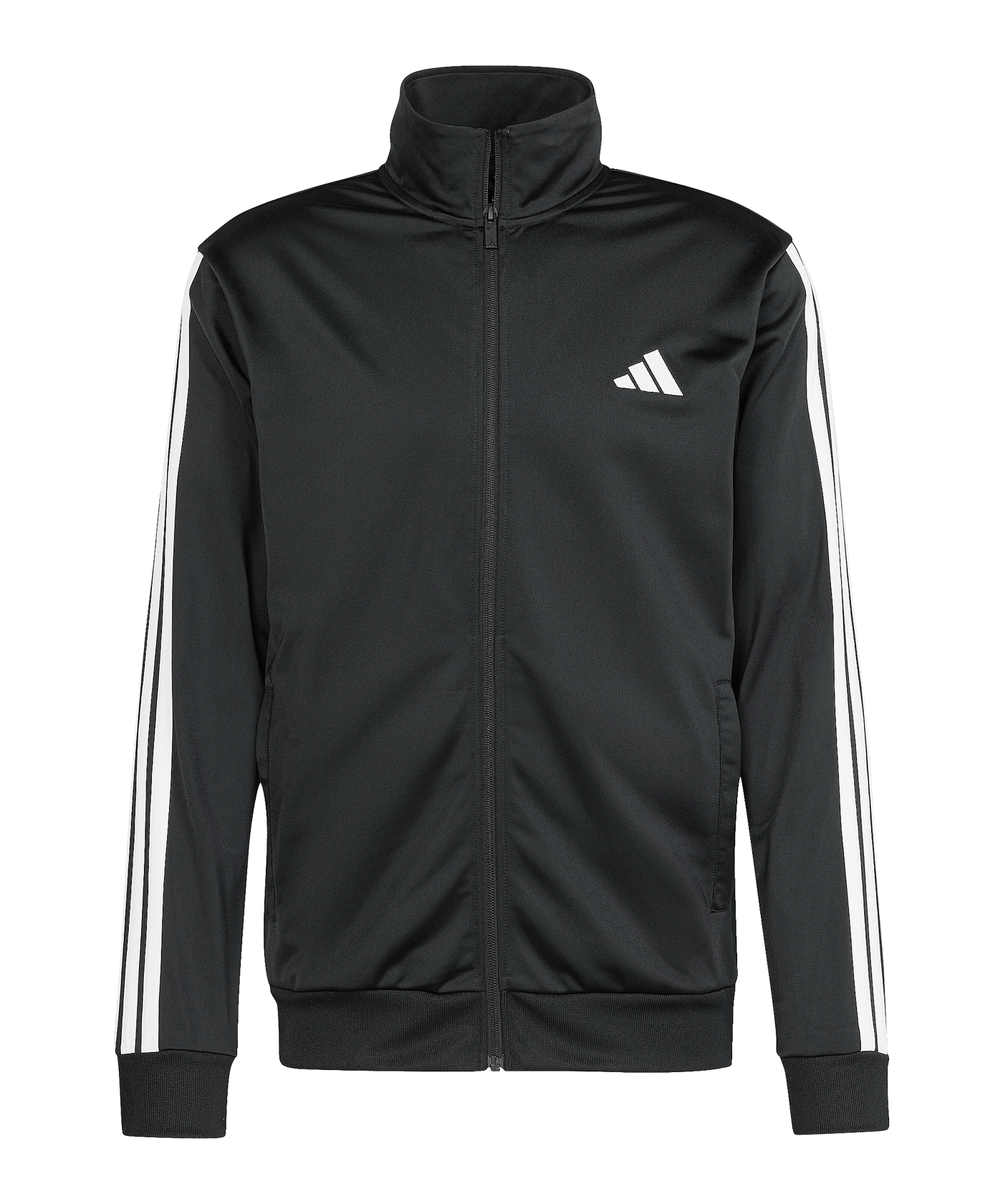 adidas 3 Stripes Trainingsanzug Schwarz - schwarz