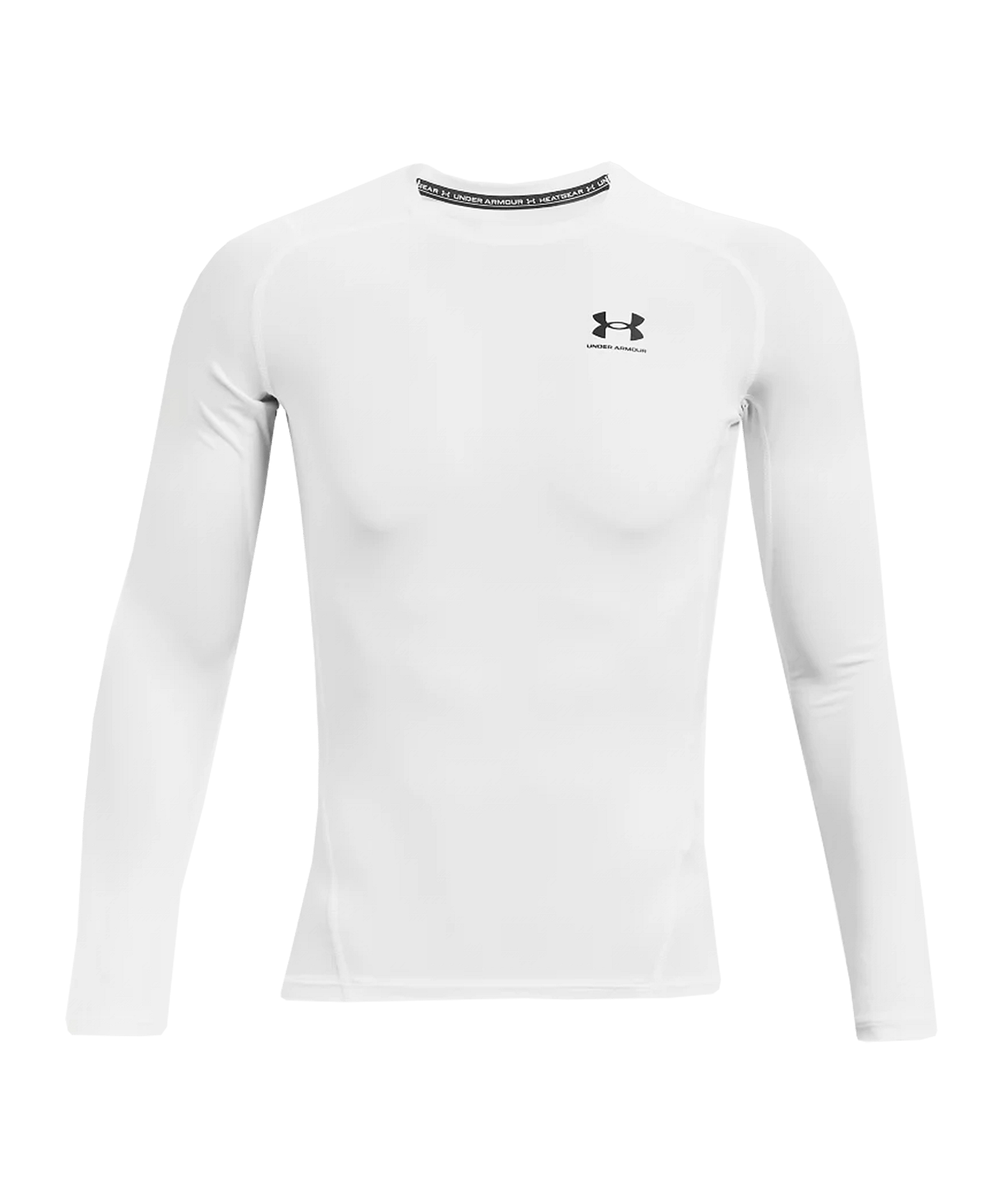 Under Armour HG Compression Langarmshirt F100 - weiss