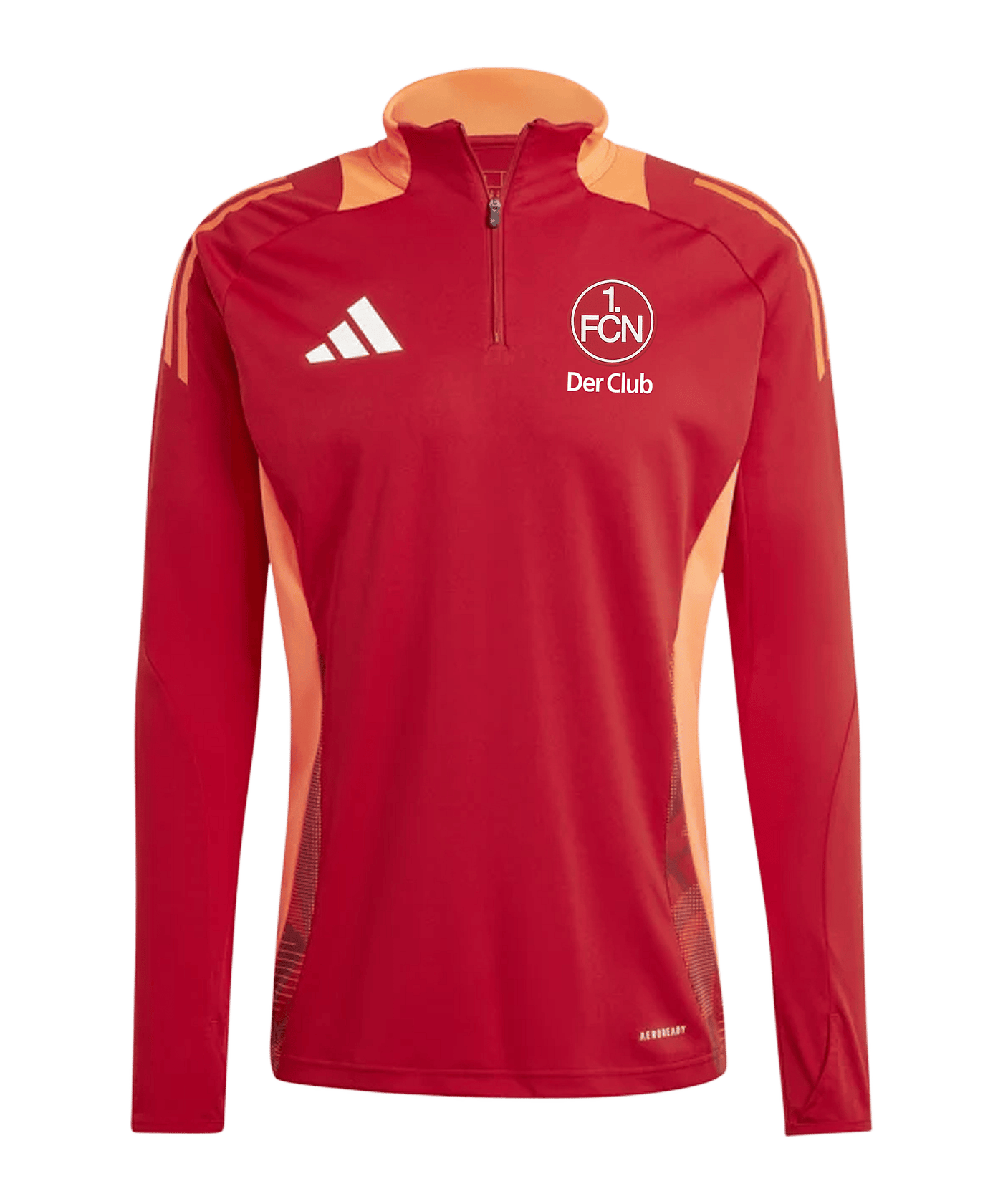 adidas 1.FC Nürnberg Trainingstop Rot - rot