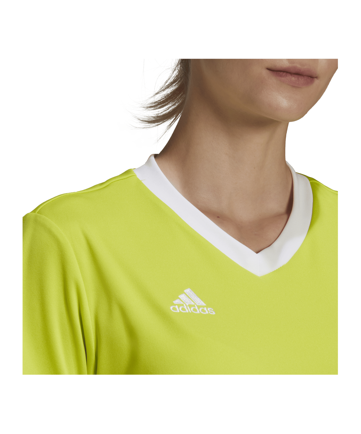 adidas Entrada 22 Trikot Damen Grün Weiss - gruen