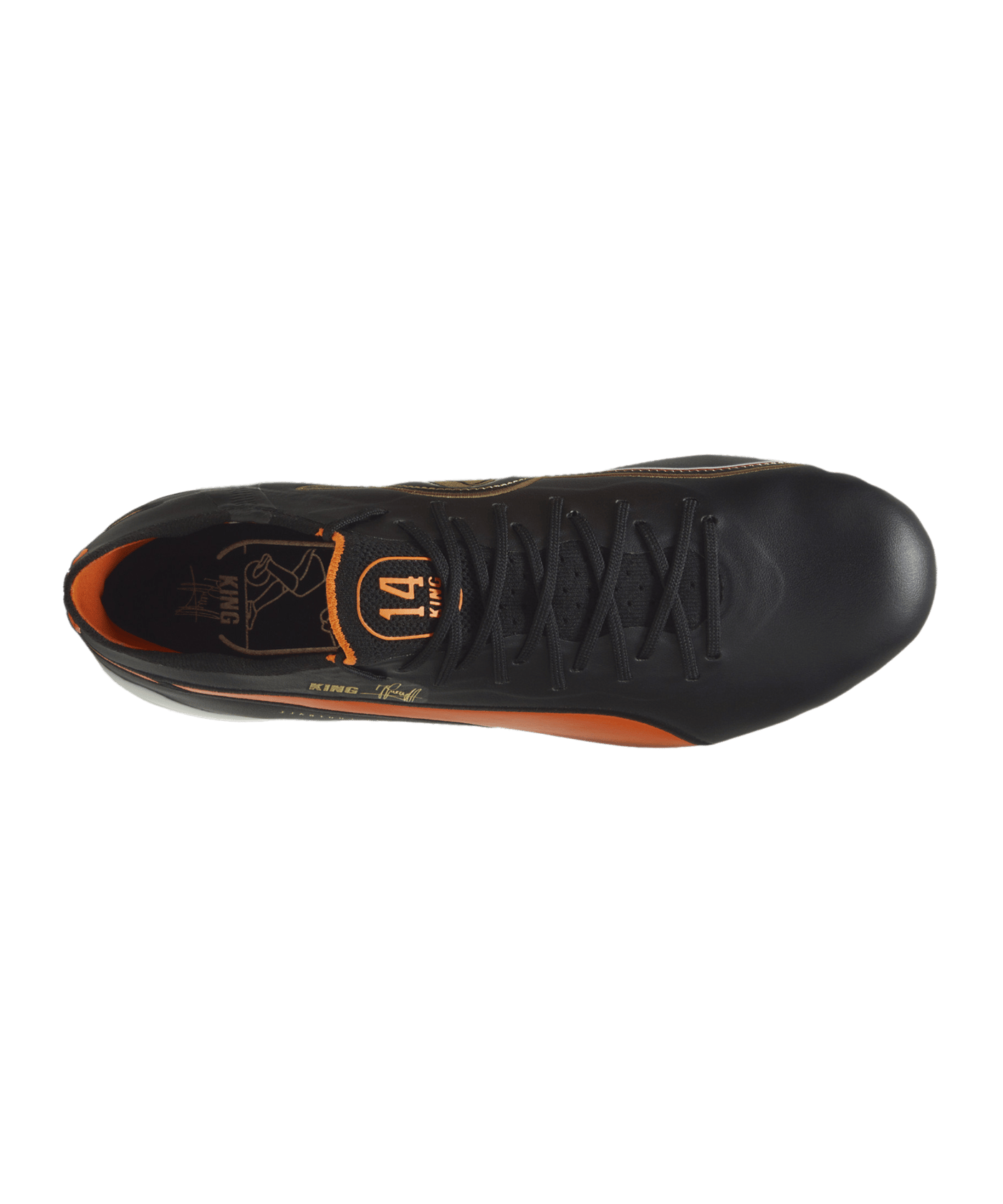 PUMA KING Ultimate Cruyff FG/AG Schwarz Weiss F01 - schwarz