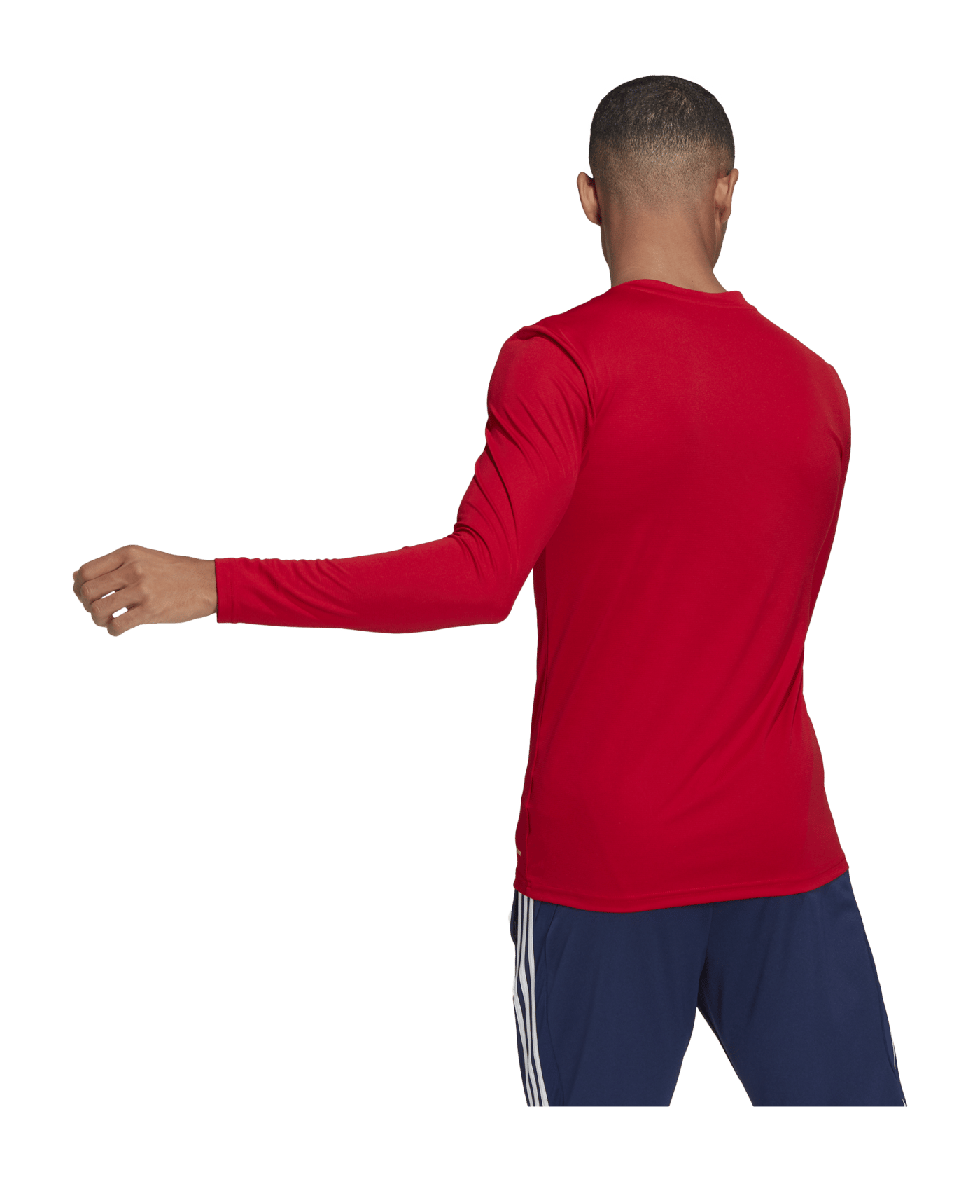 adidas Team Base Top langarm Rot - rot