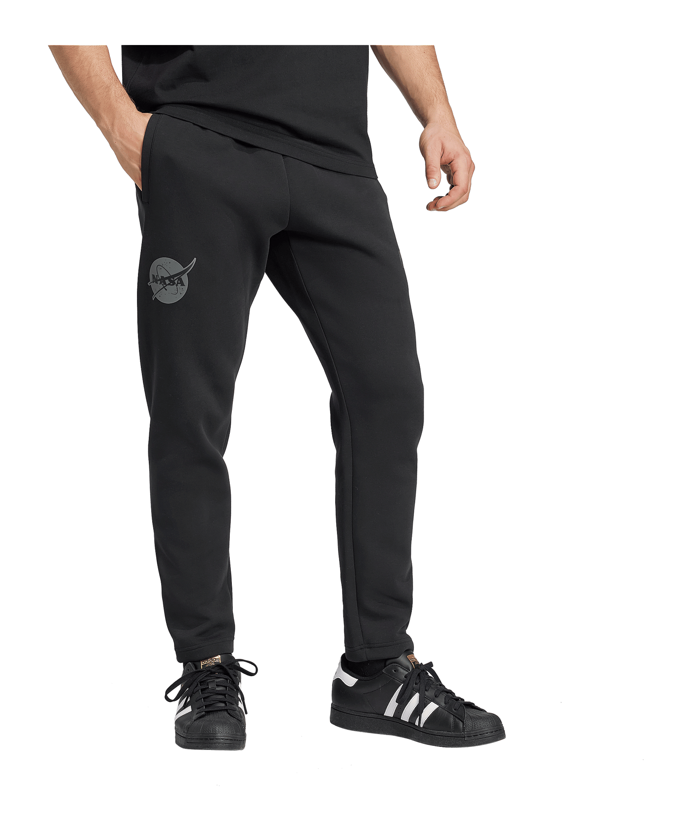 adidas Juventus Turin NASA Trainingshose Schwarz - schwarz