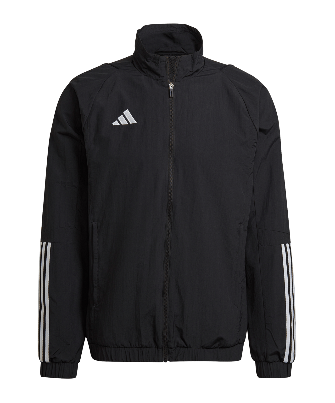 adidas Tiro 23 Präsentationsjacke Schwarz - schwarz