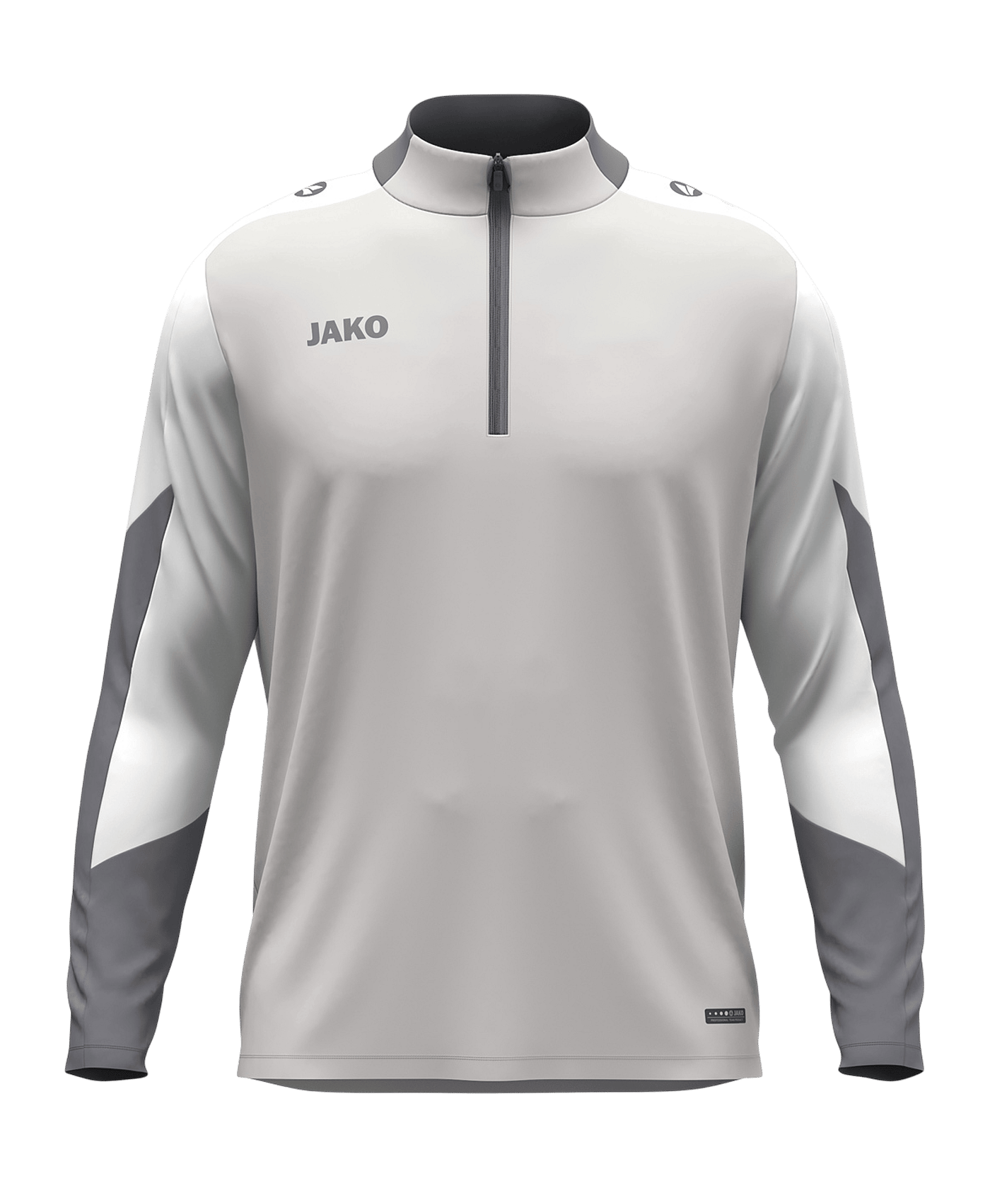 JAKO Dynamic Ziptop Sweatshirt Kids Grau F837 - grau