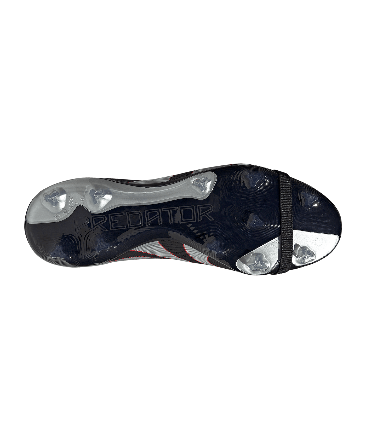 adidas Predator League FT FG/MG Obsidian Strike Schwarz - schwarz