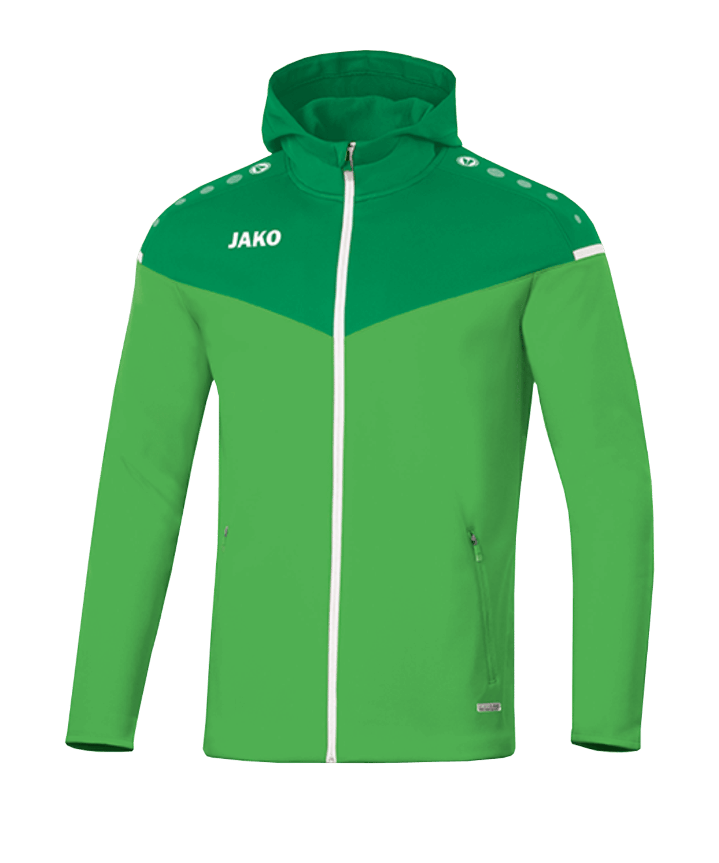 JAKO Champ 2.0 Kapuzenjacke Damen Grün F22 - gruen