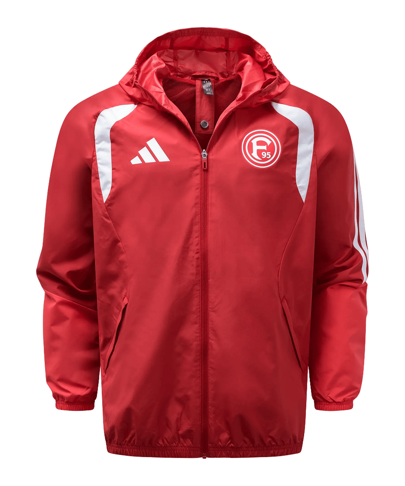 adidas Fortuna Düsseldorf Allwetter Jacke 2026/2027 Rot - rot