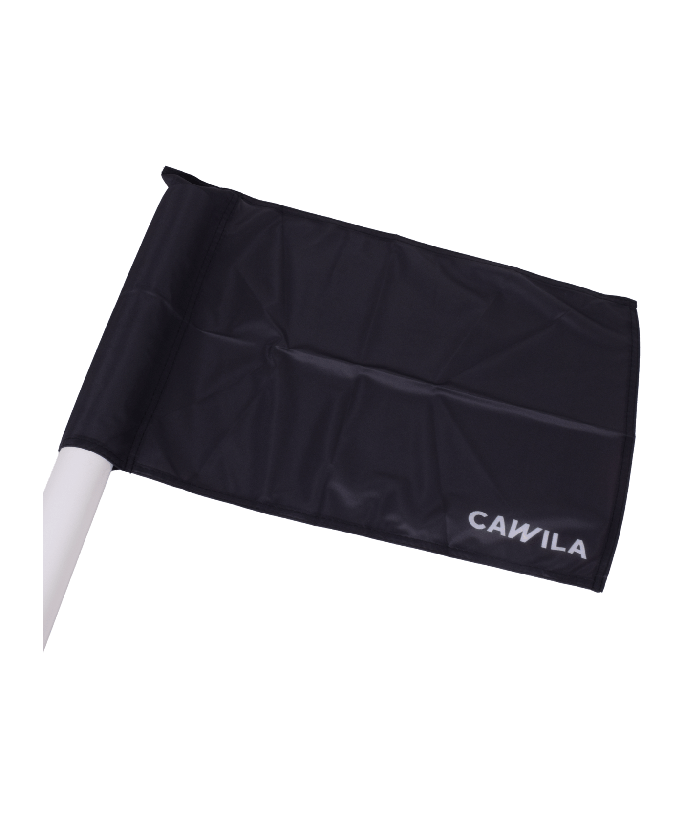 Cawila Eckfahne 45x45cm Schwarz - schwarz