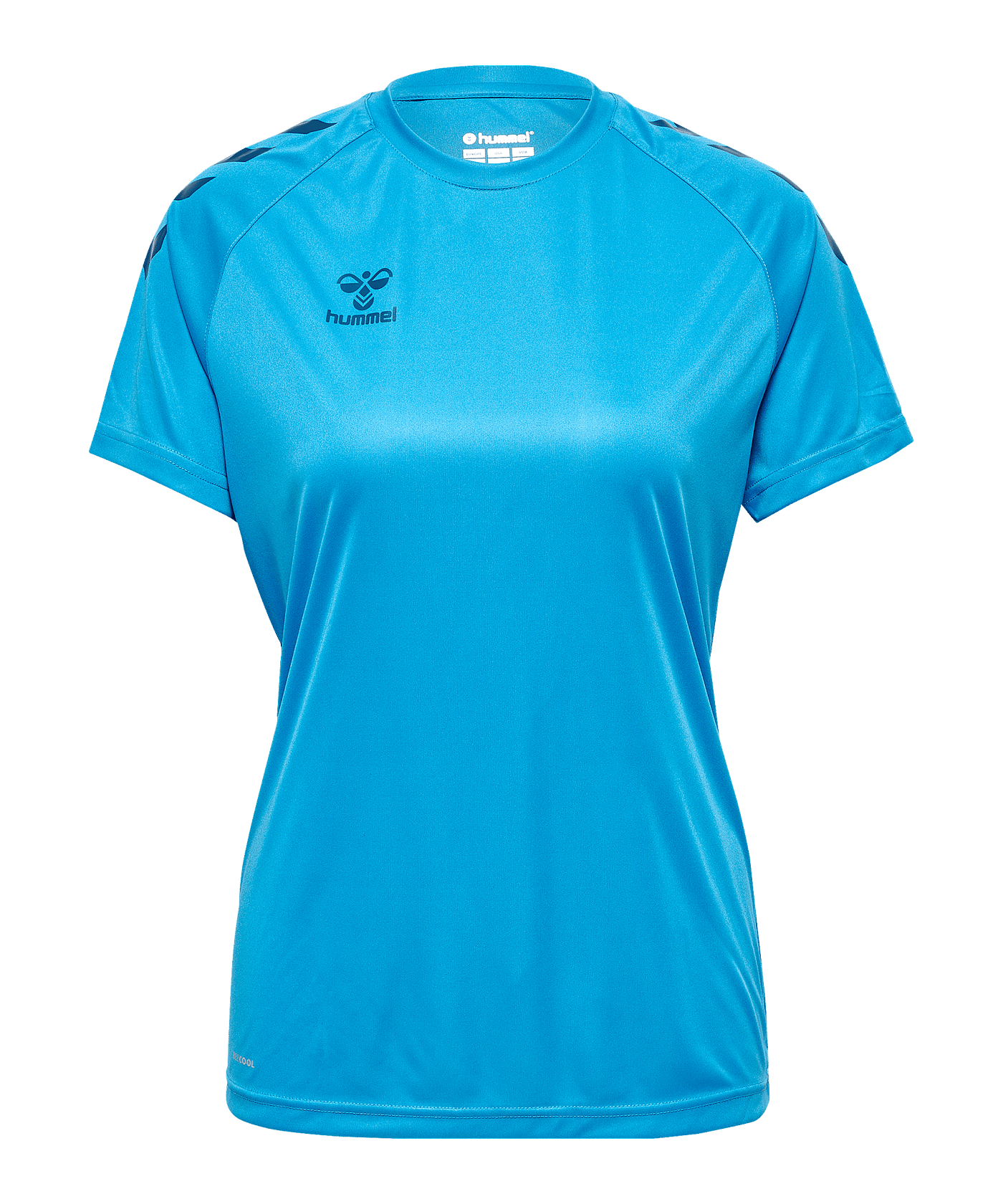 Hummel hmlCORE XK Poly T-Shirt Damen Blau F8729 - blau