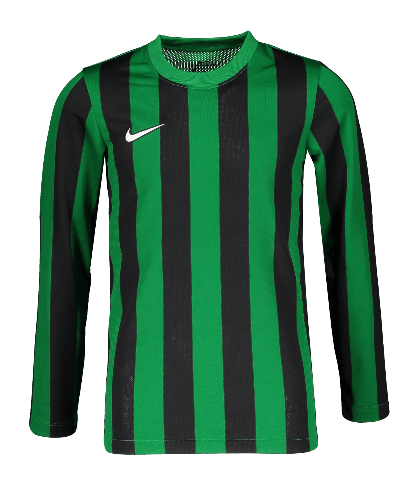 Nike Division IV Striped Trikot langarm Kids F302 - gruen