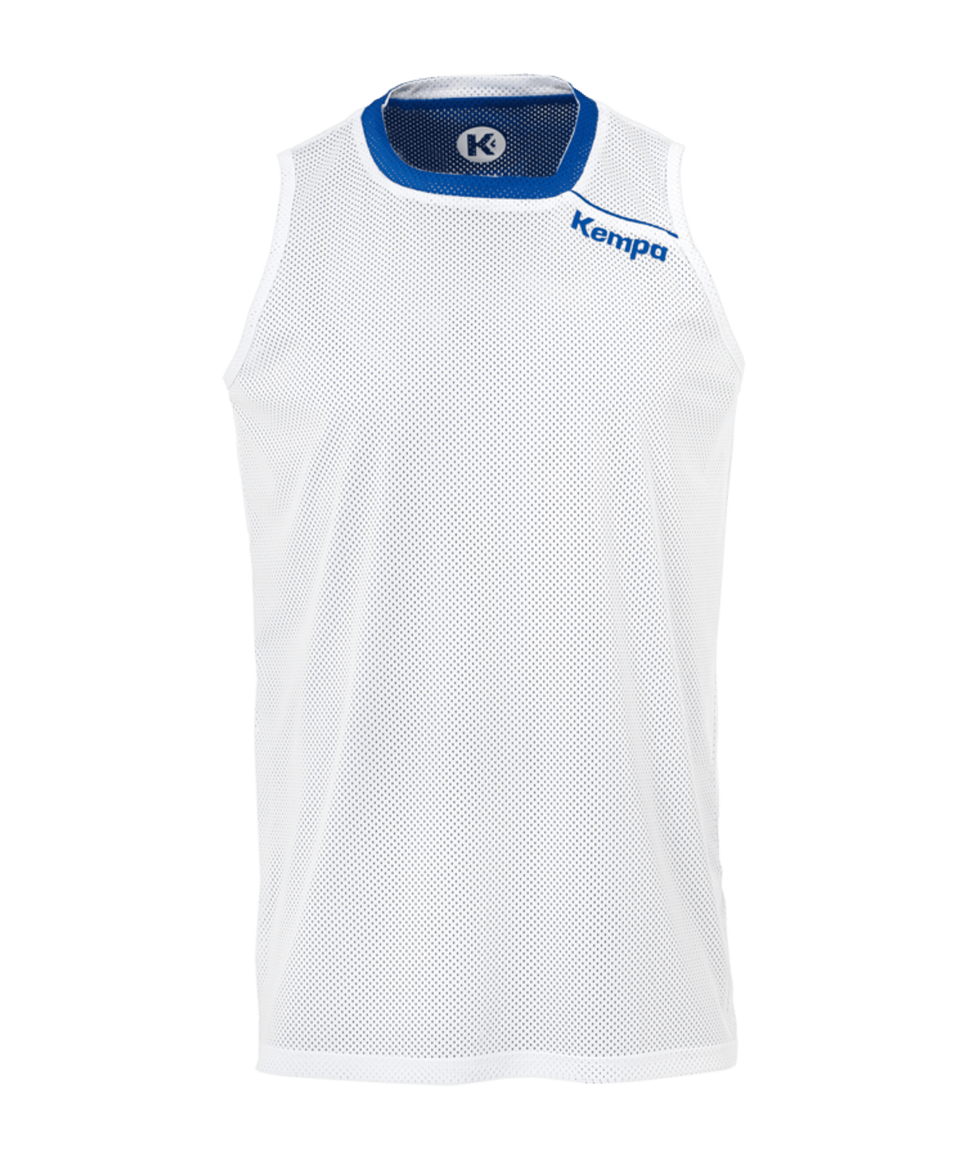 Kempa Reversible Tank Top Kids Blau Weiss F04 - blau