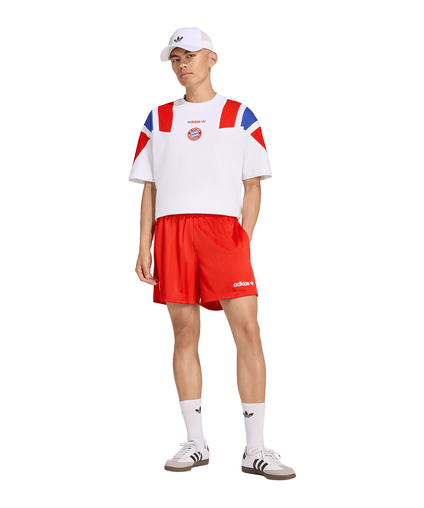 adidas FC Bayern München EQT T-Shirt Weiß - weiss