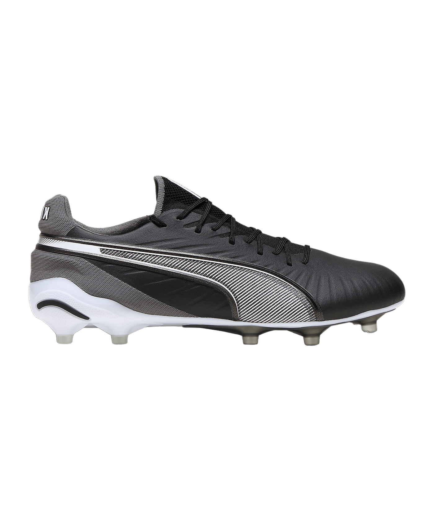 PUMA KING Ultimate FG/AG Eclipse Schwarz Weiss F01 - schwarz