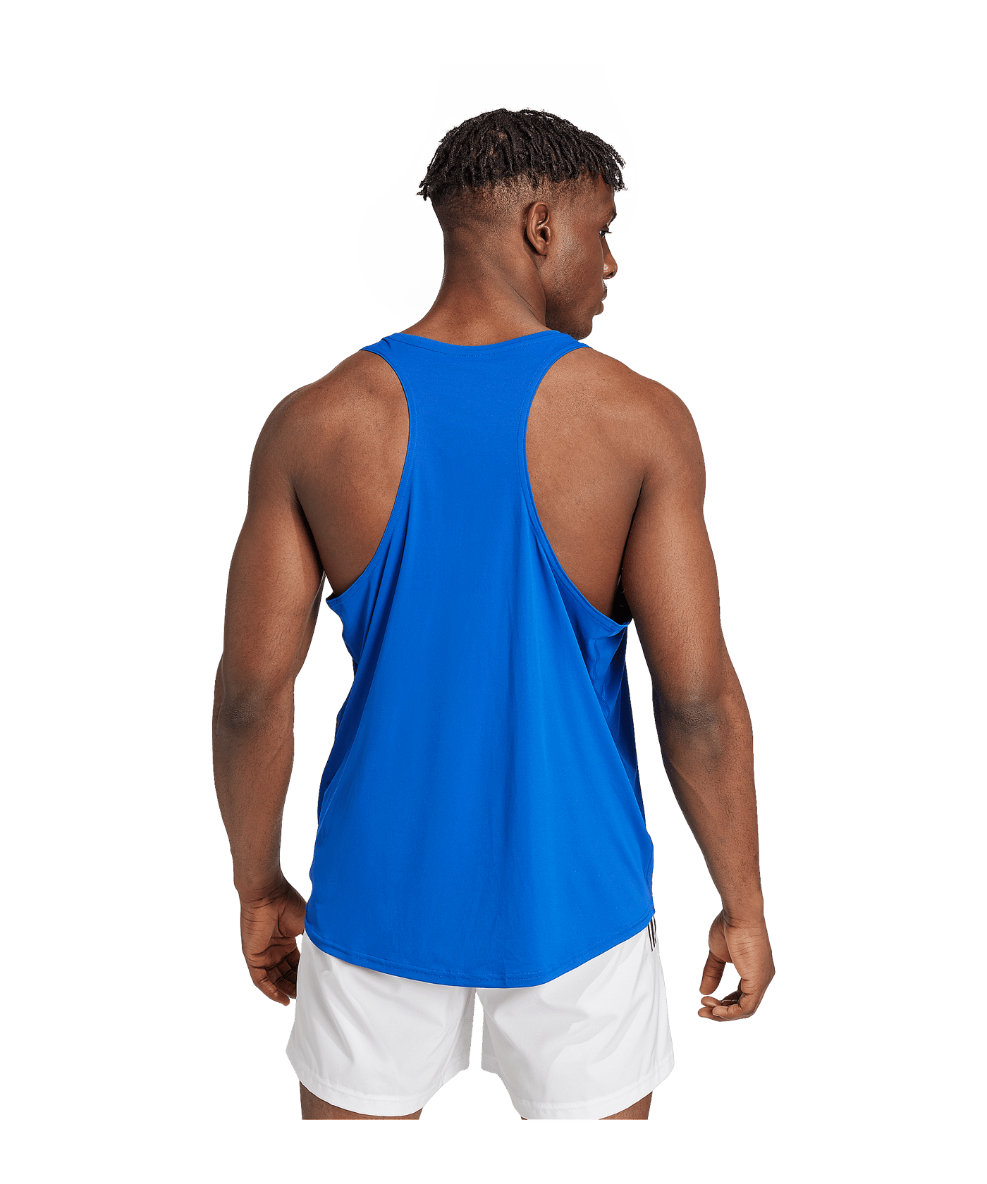 adidas Adizero Singlet Tanktop Blau 