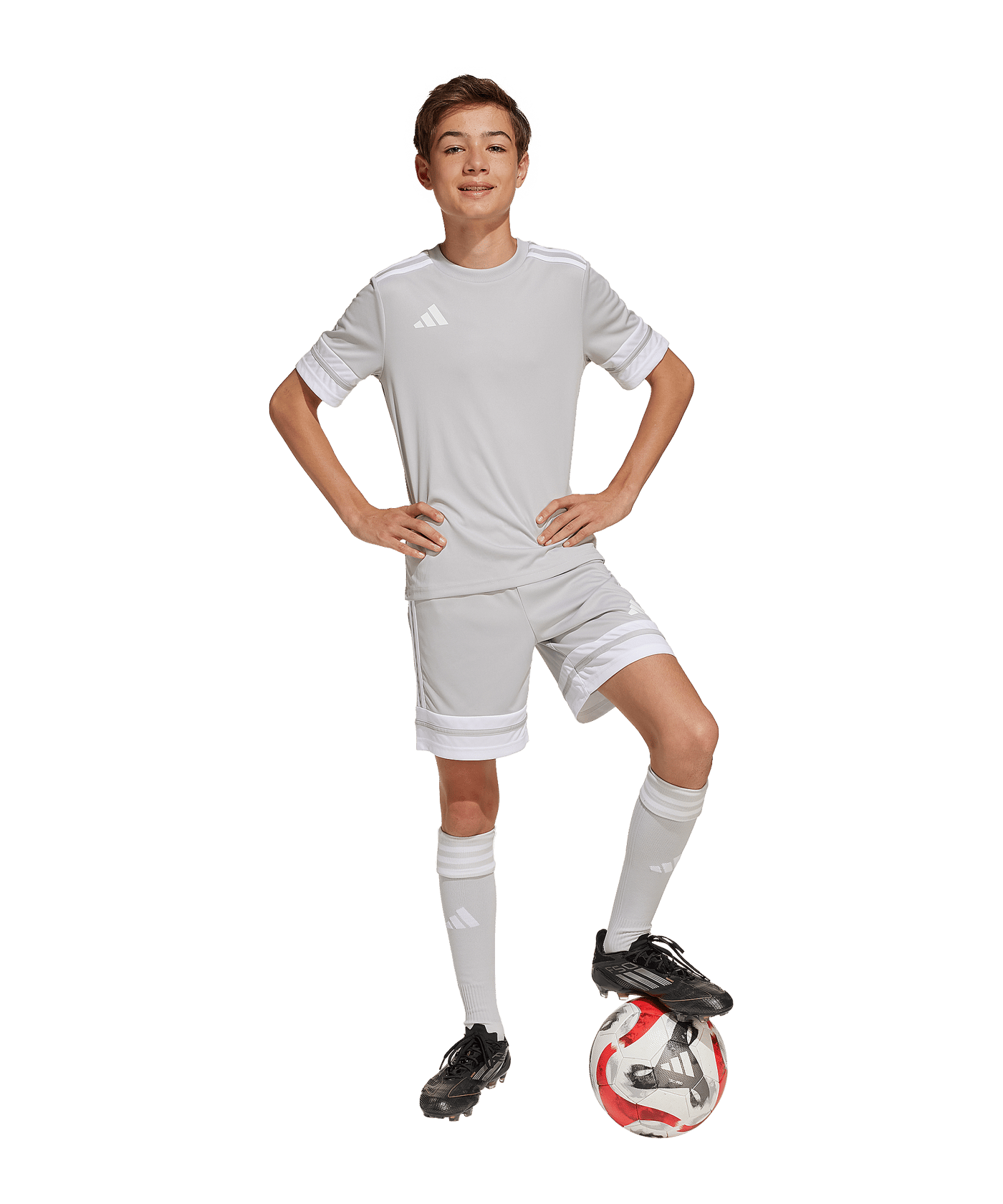 adidas Squadra 25 Trikot Kids Grau - grau