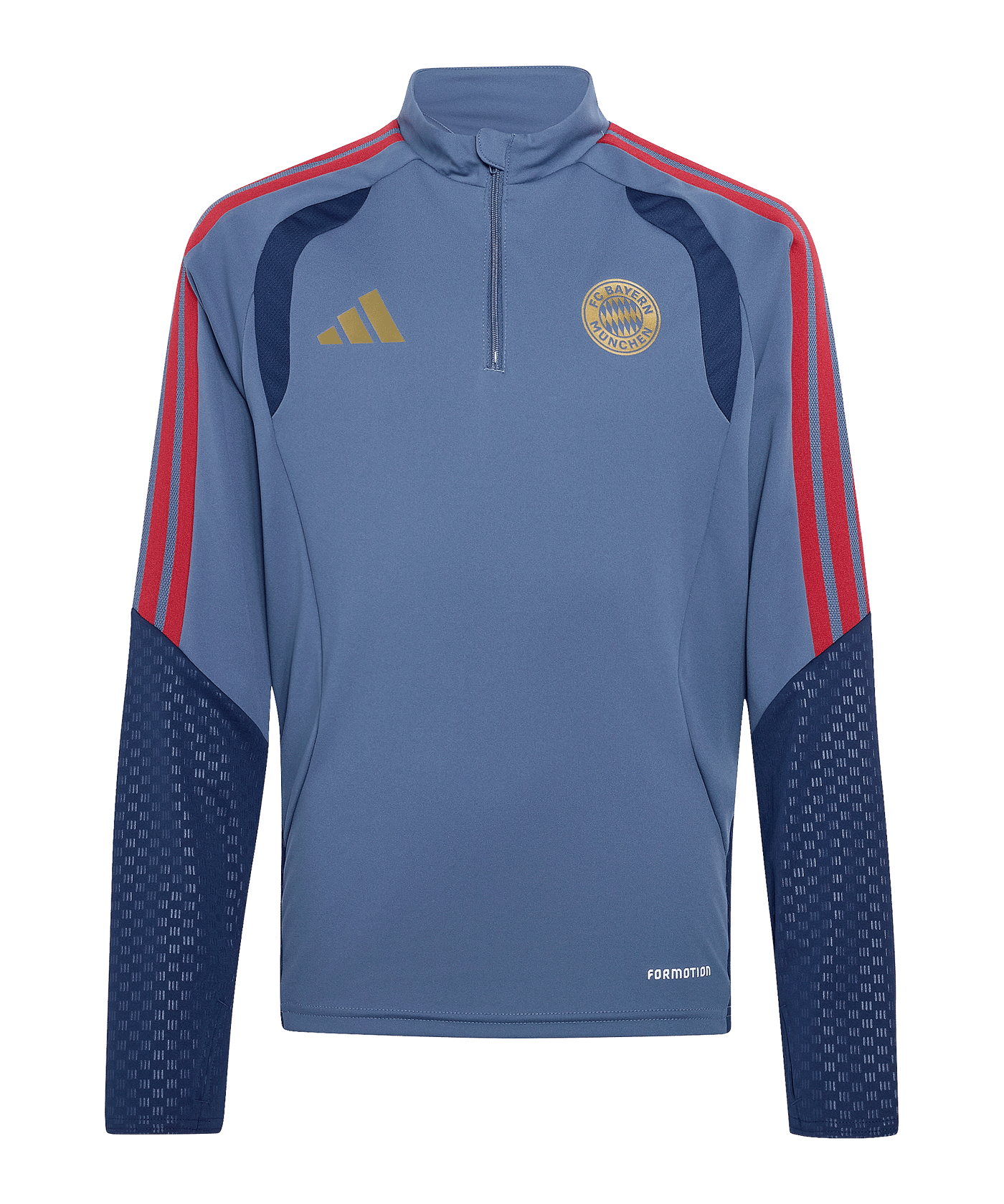 adidas FC Bayern München Sweatshirt Kids Blau - blau