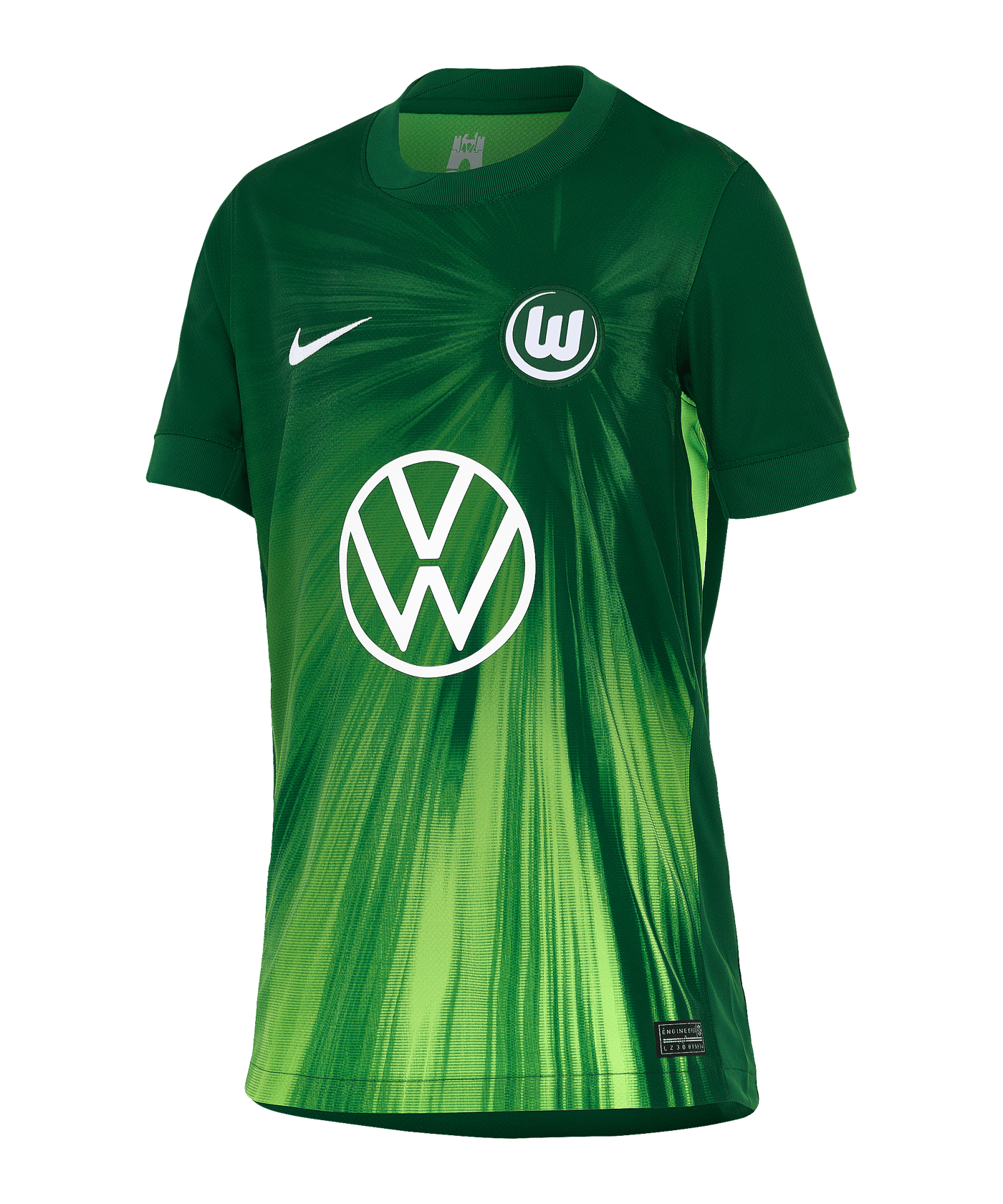 Nike VfL Wolfsburg Trikot Home 2025/2026 Kids Grün F341 - gruen