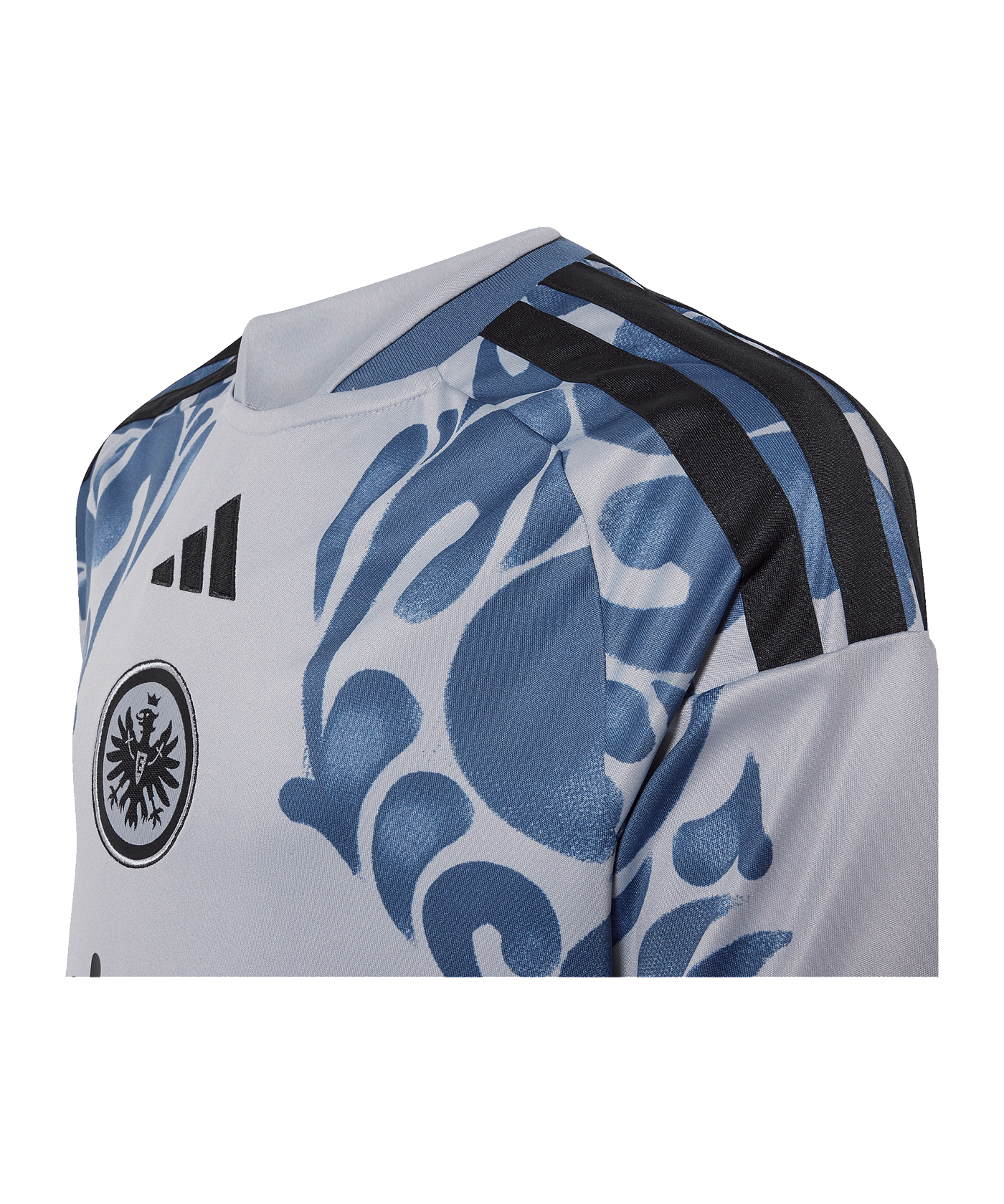 adidas Eintracht Frankfurt Trikot 3rd 2026/2027 Kids Grau - grau