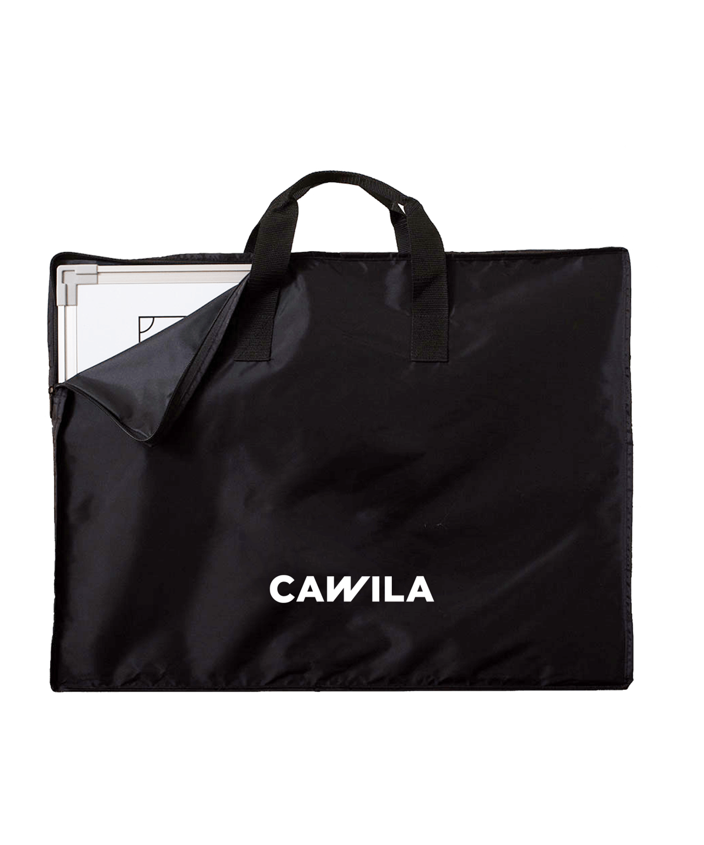 Cawila Taktiktafel Fussball inkl. Tasche |  | Size: 75 x 100 cm Weiss - weiss